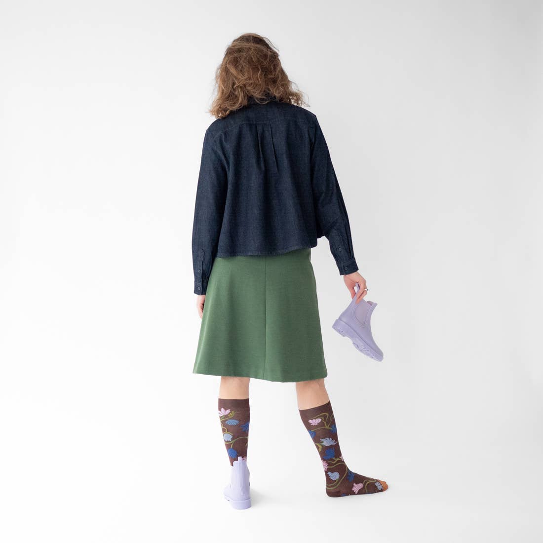 Chestnut Flower Knee-Highs