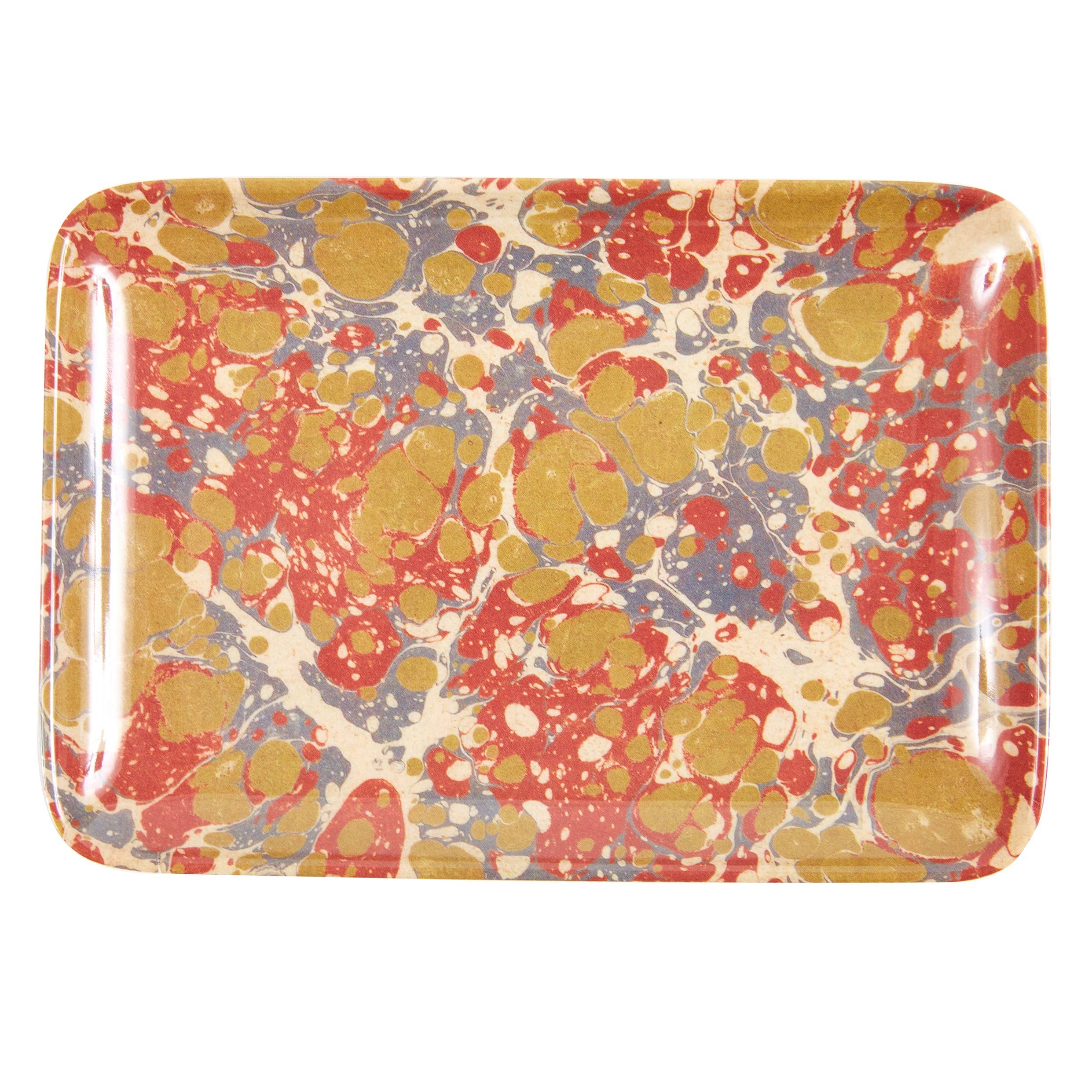 Antique Wallpaper Valet Tray