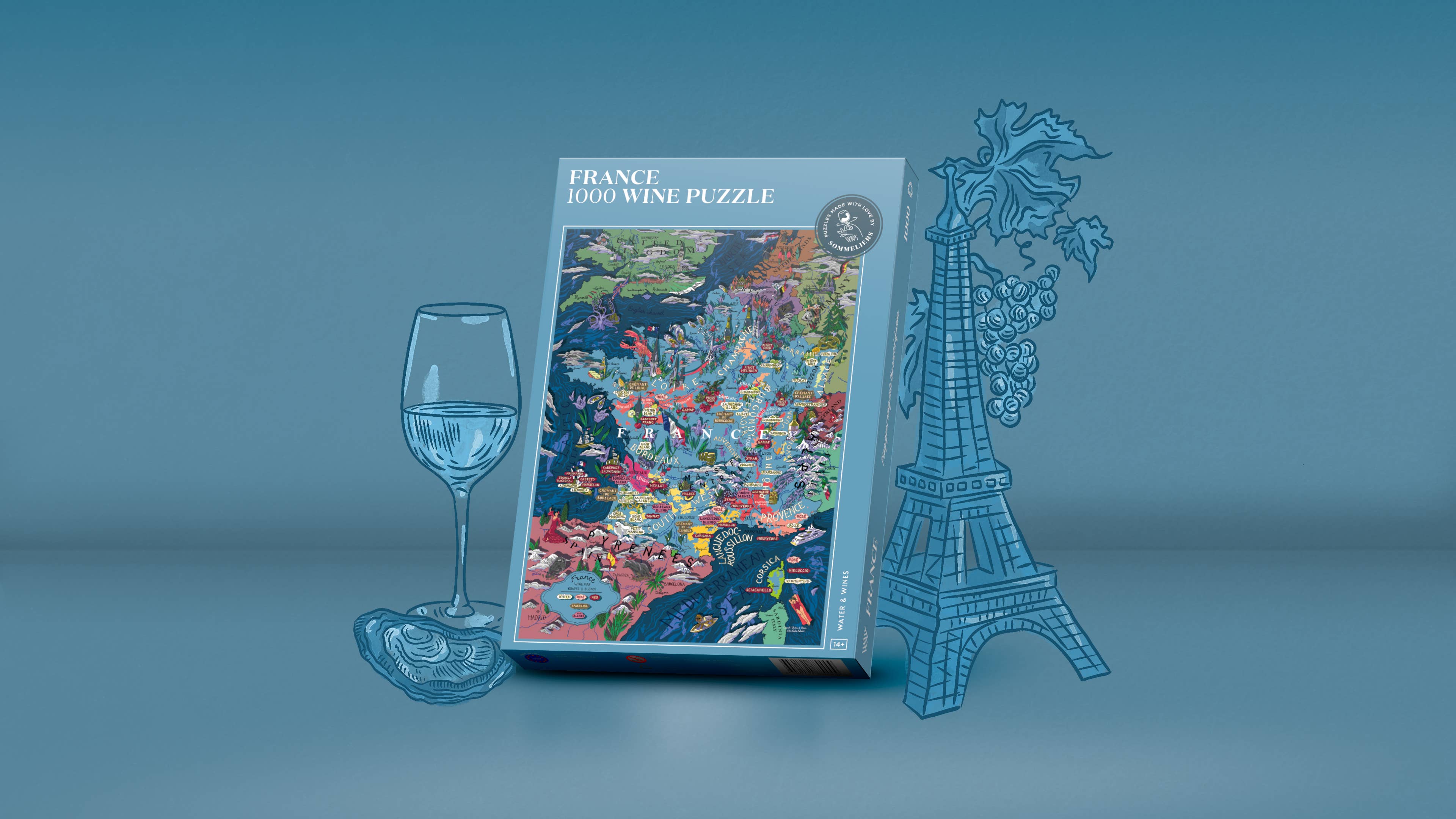 Wine Puzzle - France