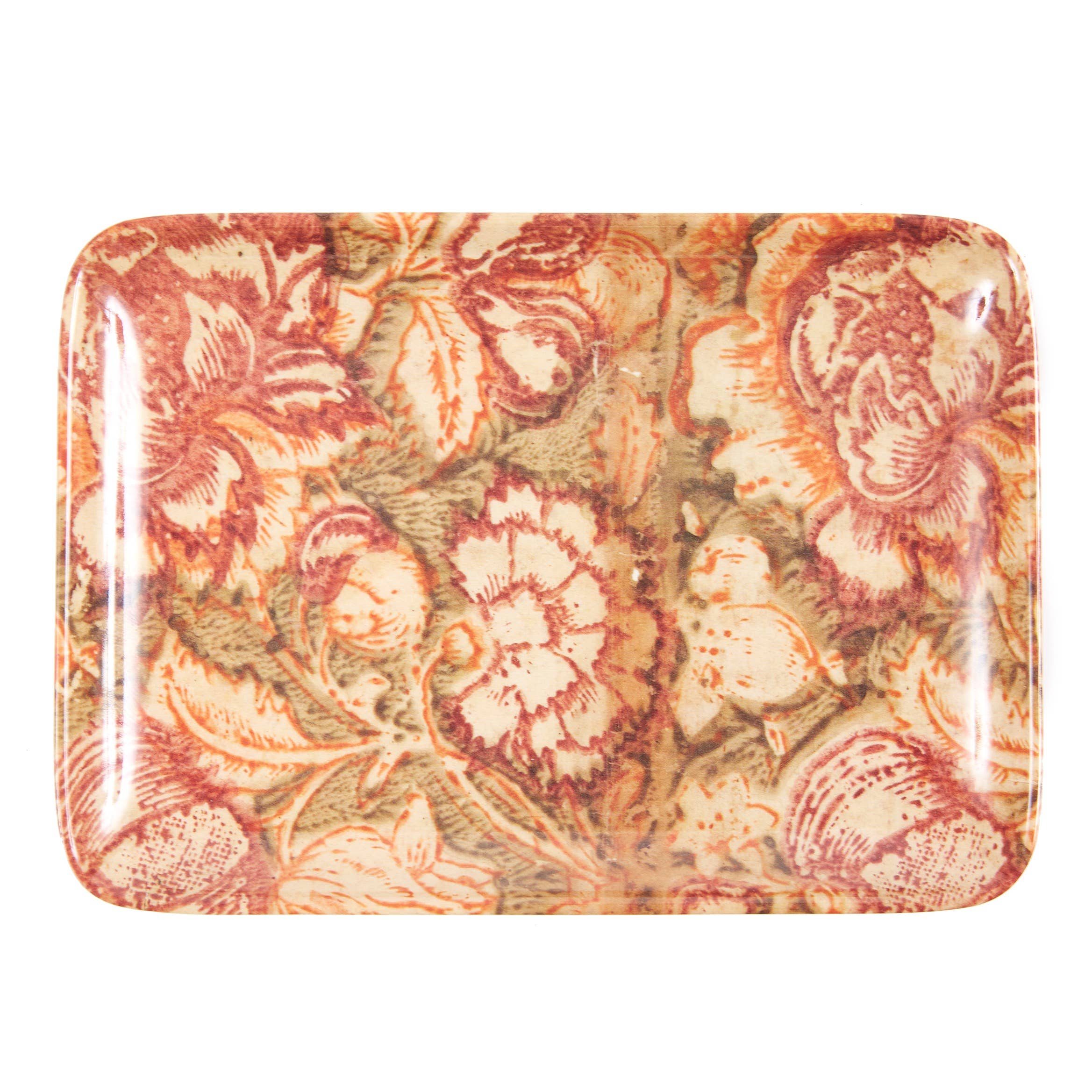 Antique Wallpaper Valet Tray