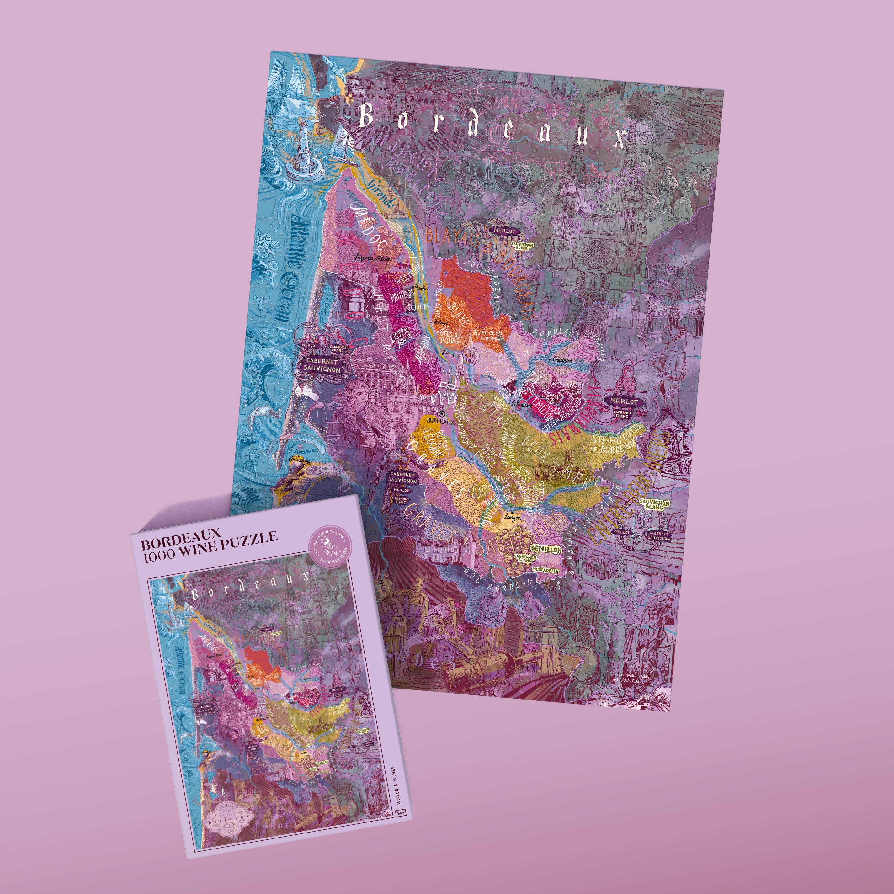 Wine Puzzle - Bordeaux