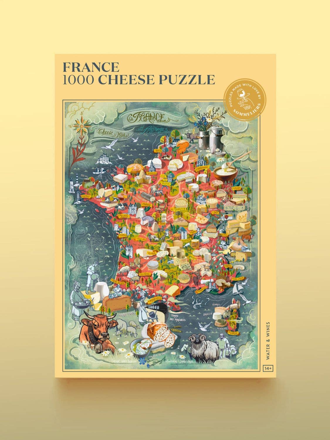 Cheese Puzzle - France