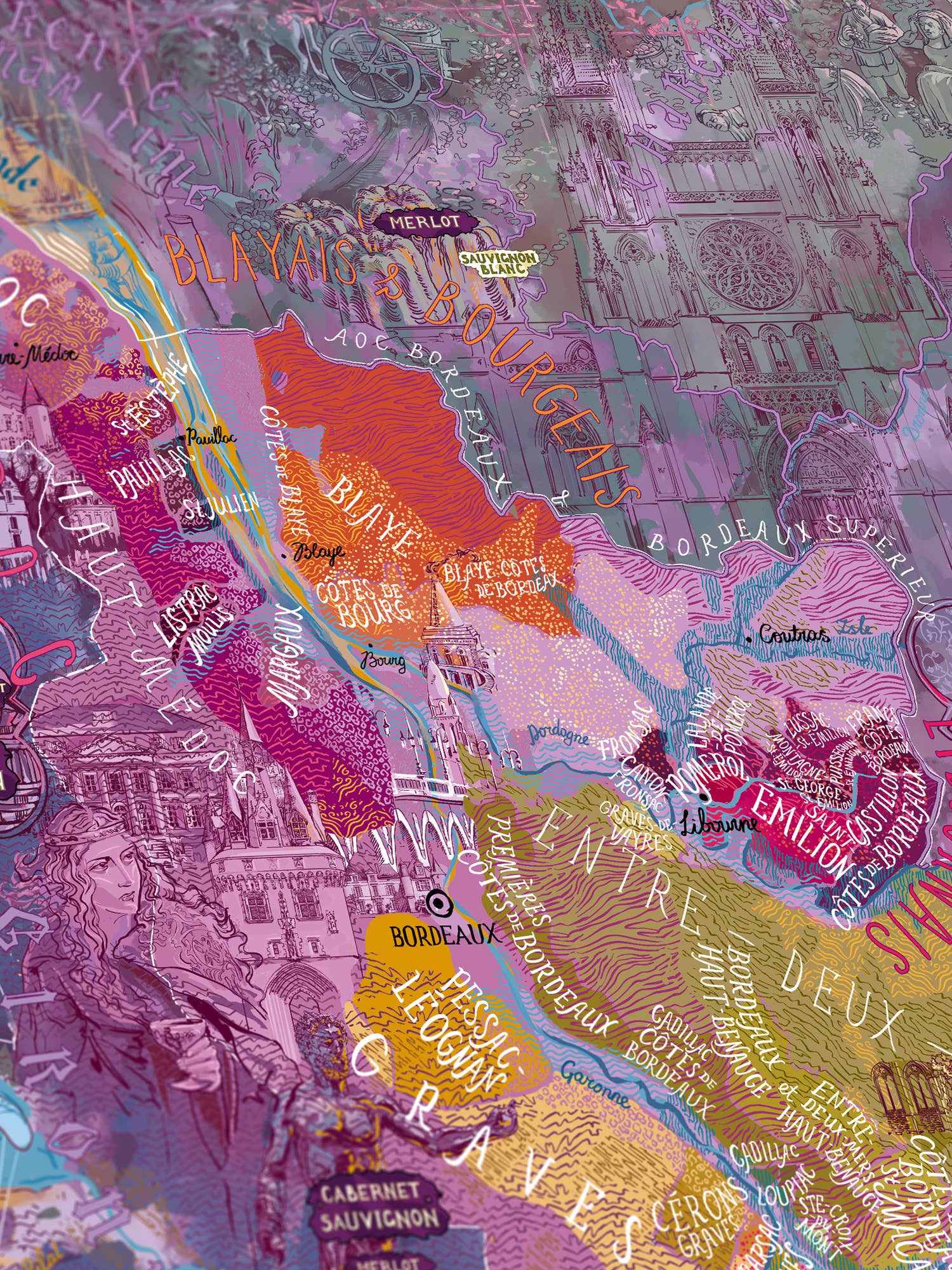 Wine Puzzle - Bordeaux