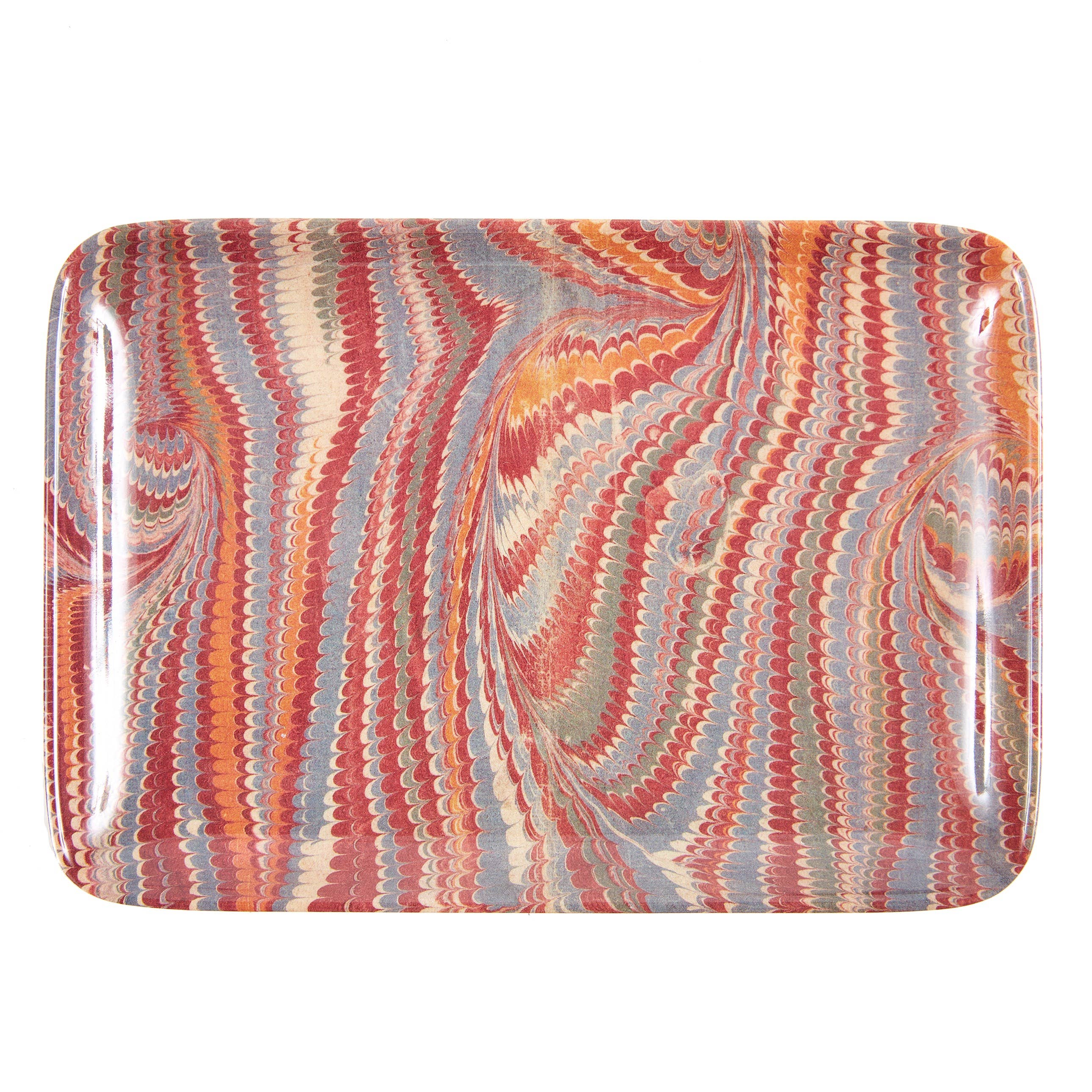 Antique Wallpaper Valet Tray