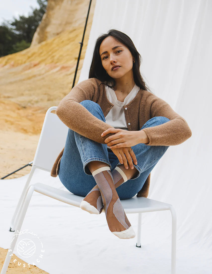 ANTELOPE CANYON BEIGE SOCKS