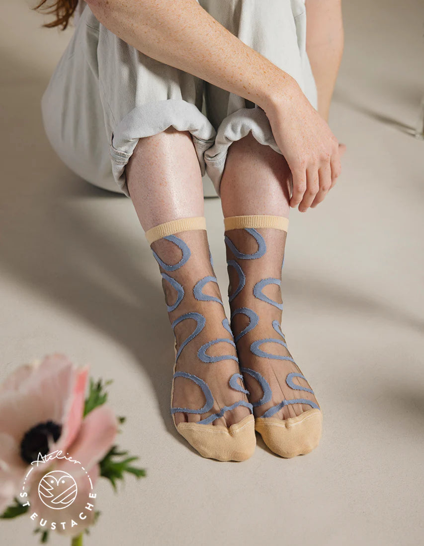 COLORADO RIVER BLUE SOCKS