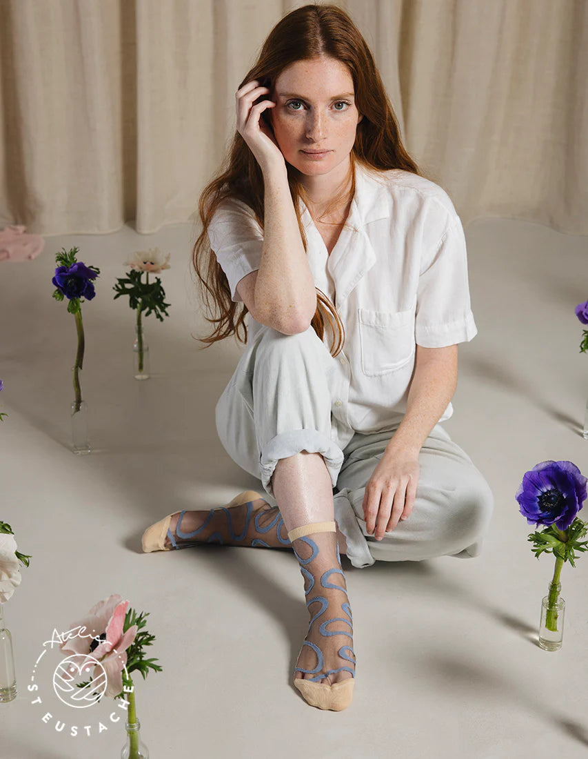 COLORADO RIVER BLUE SOCKS