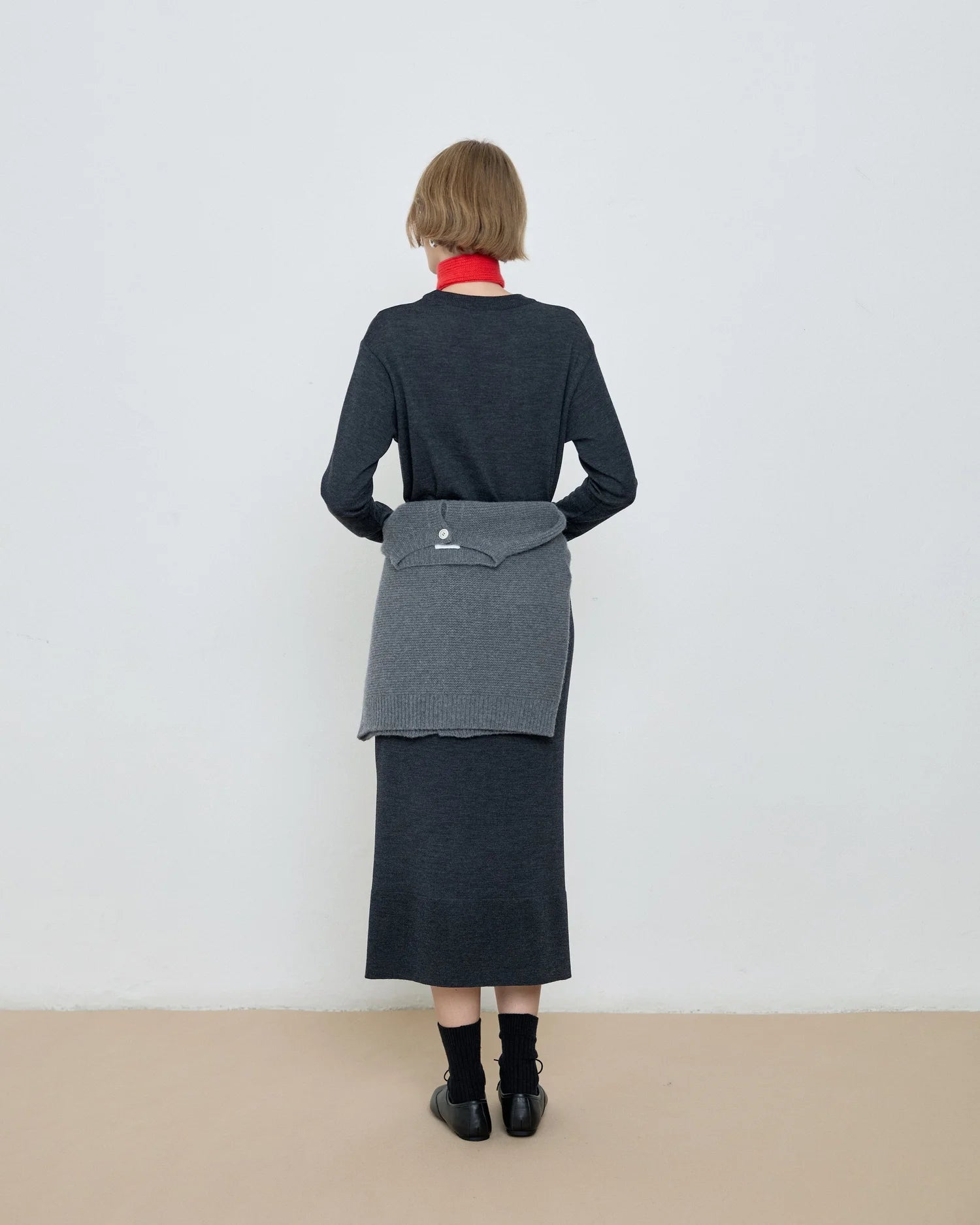 Faro Charcoal Dress