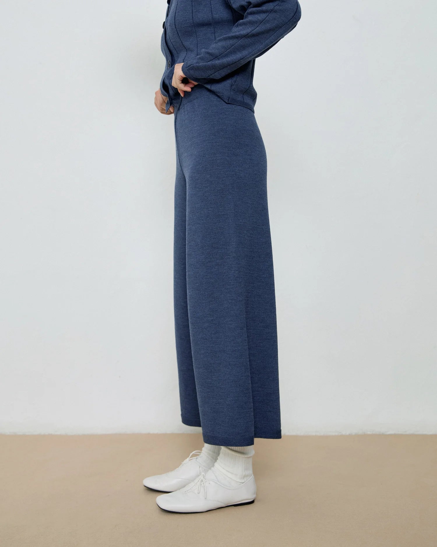 Porter Blue Melange Pants