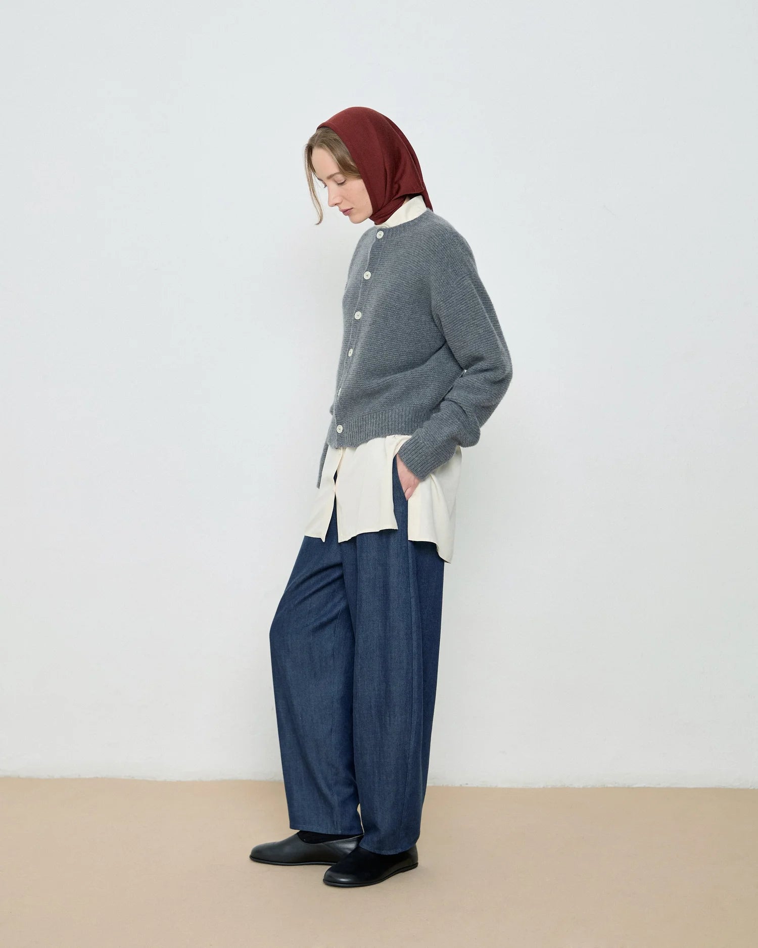 Mila Grey Cardigan