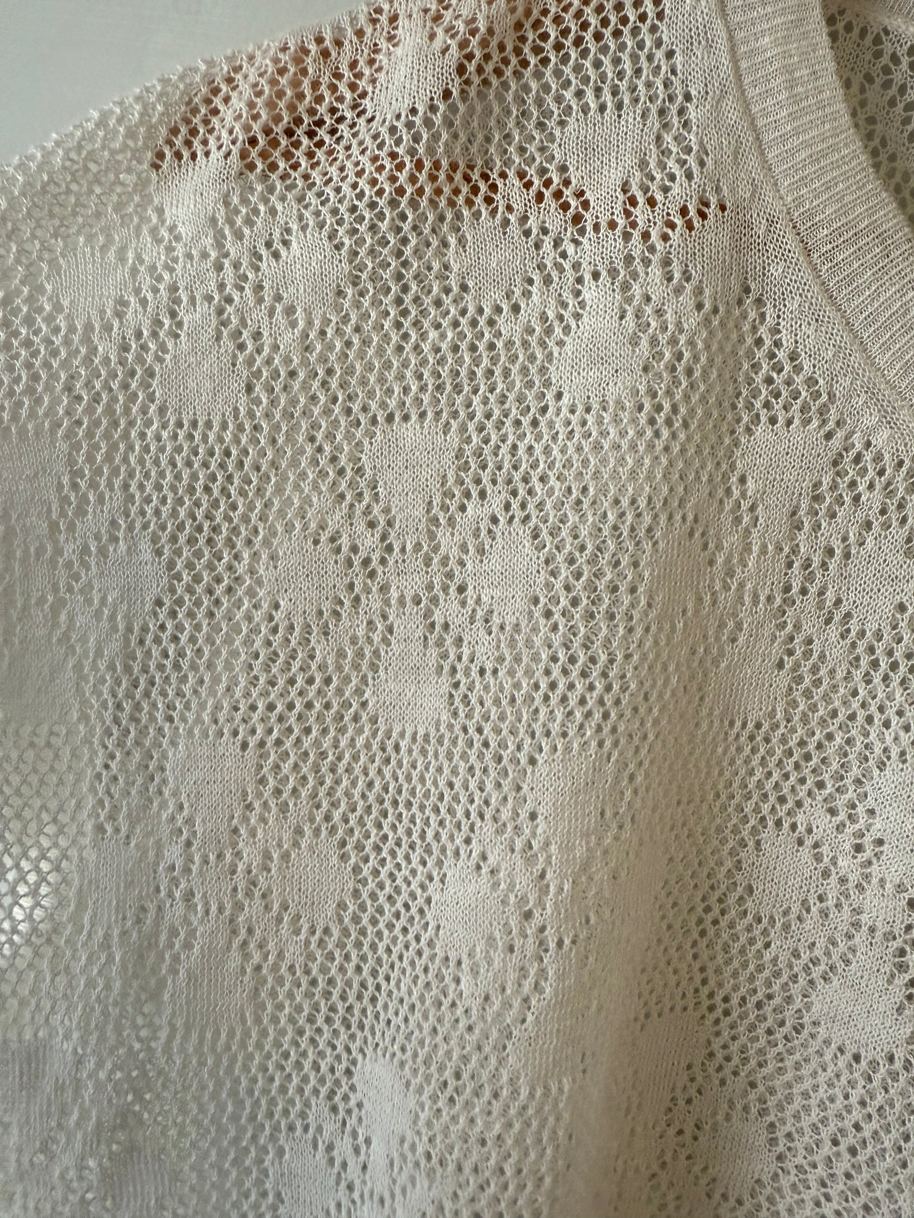 Galicia Floral Sweater, Summer Linen/Cotton