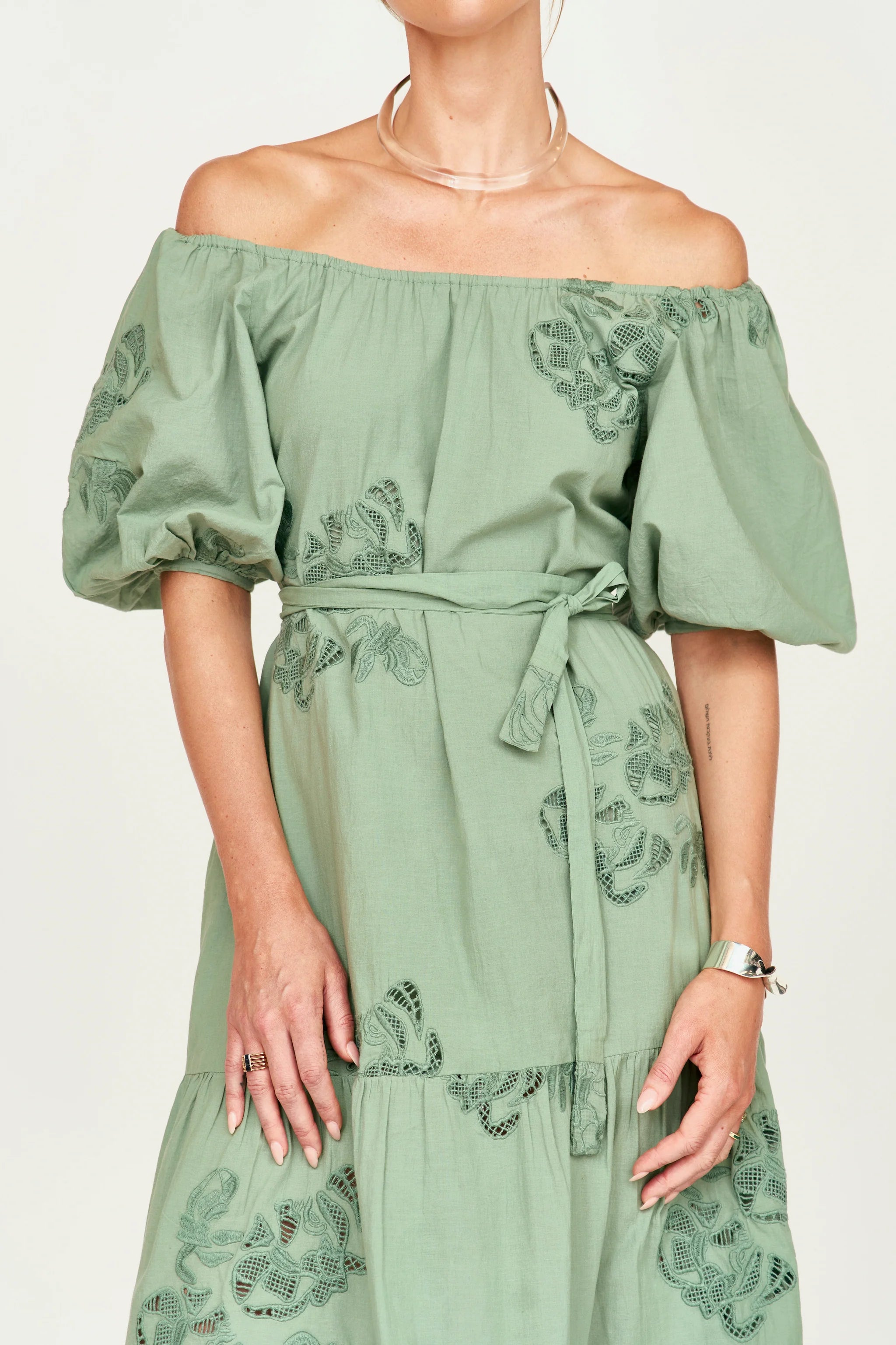 CAPRI DRESS IN MINT
