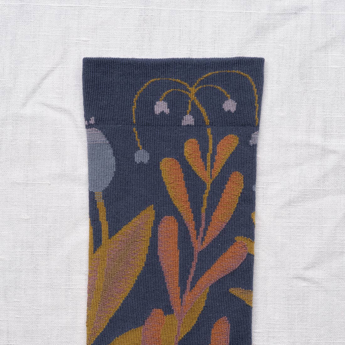 Denim Plant Sock