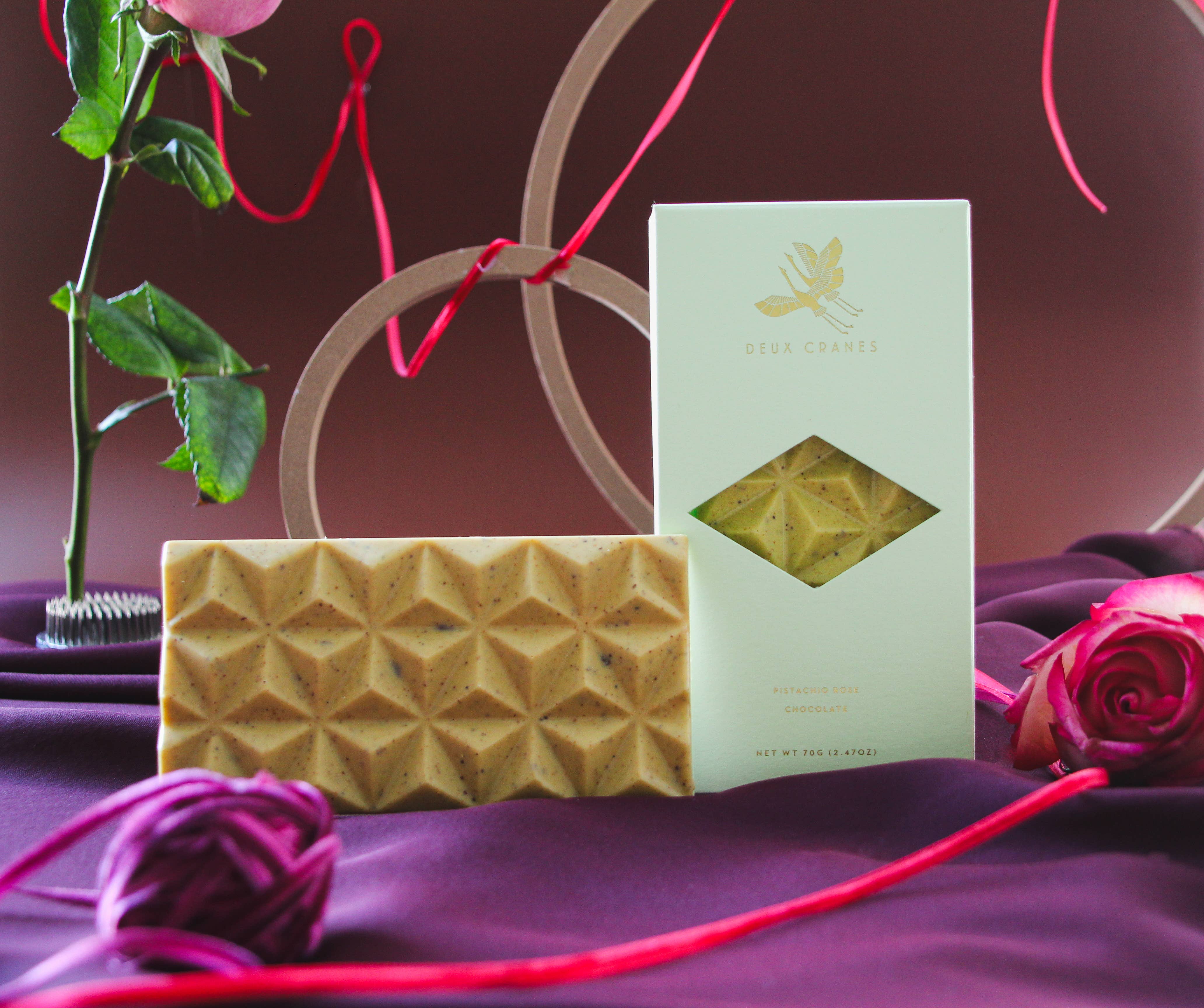 Limited Edition: Pistachio Rose Chocolate