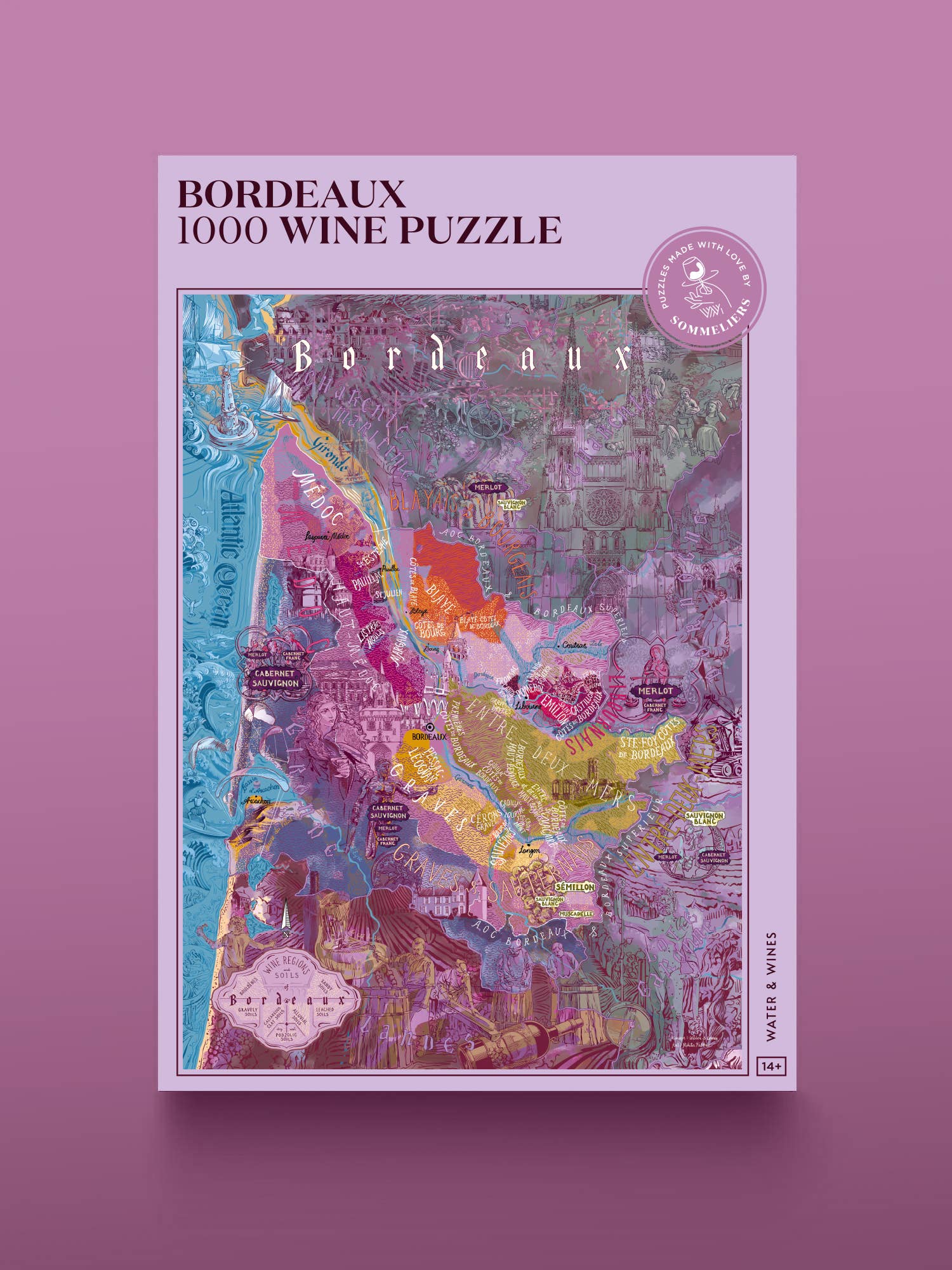 Wine Puzzle - Bordeaux