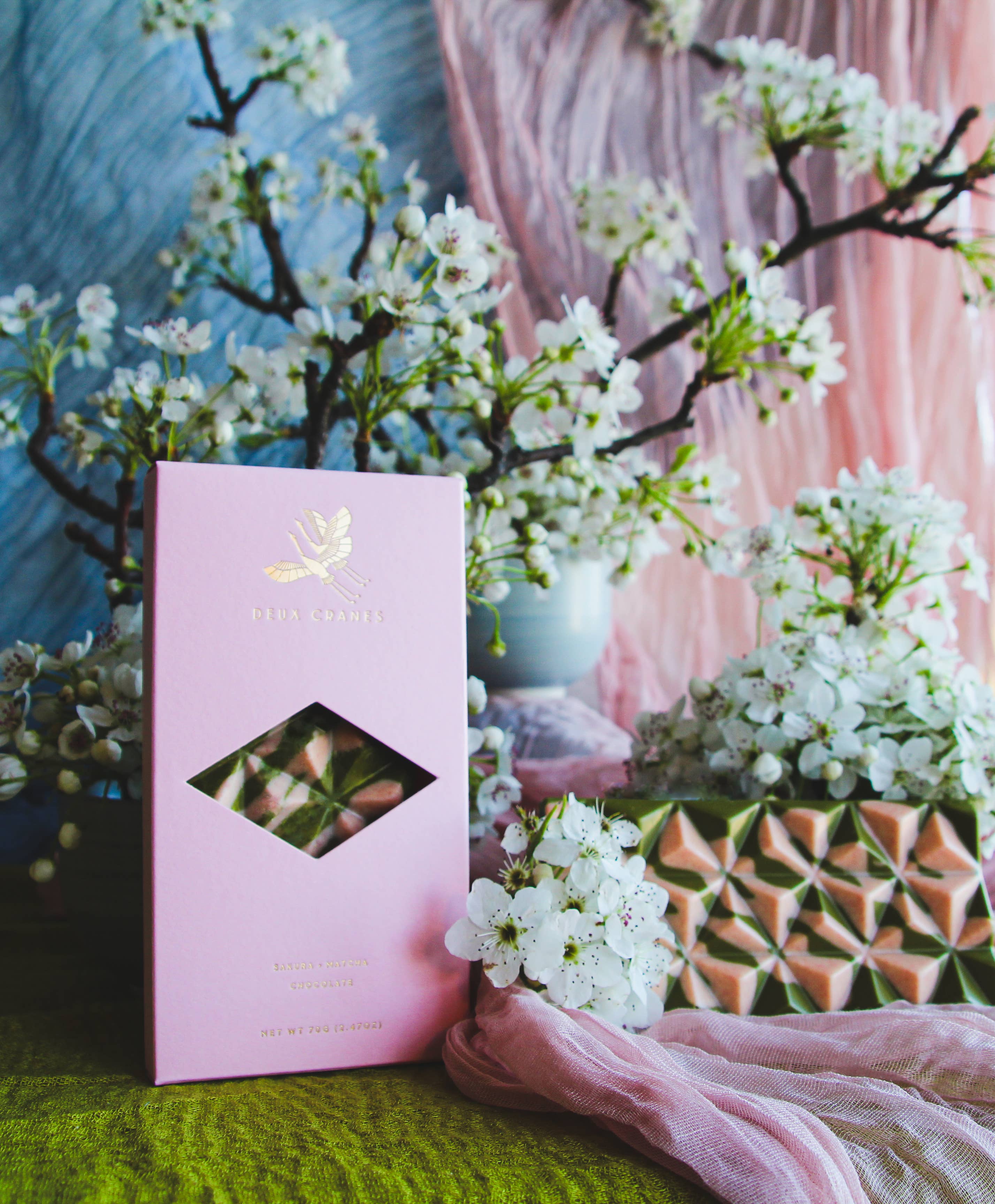 Limited Edition: Sakura Matcha Chocolate Bar