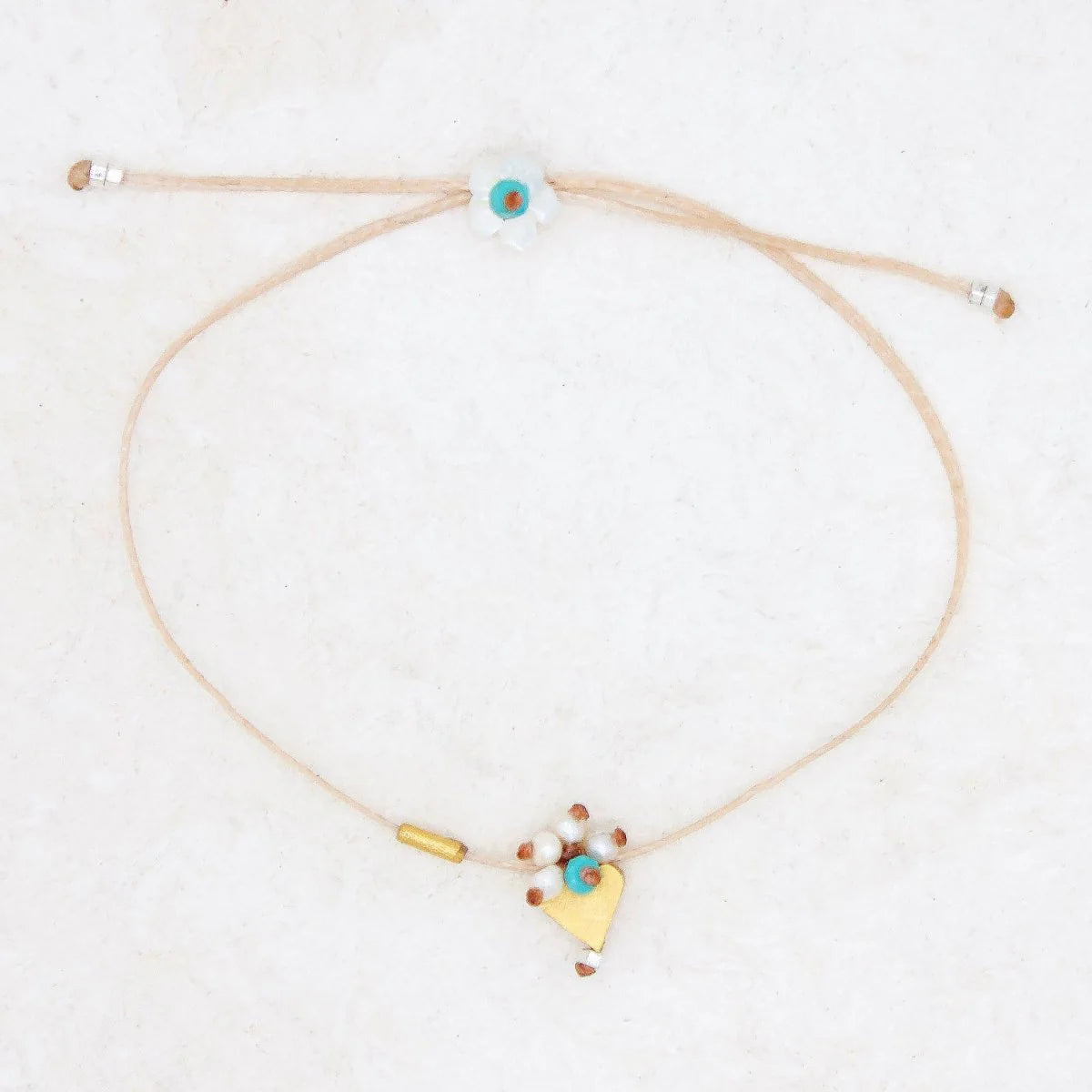 Golden Heart Tiny Treasure Bracelet