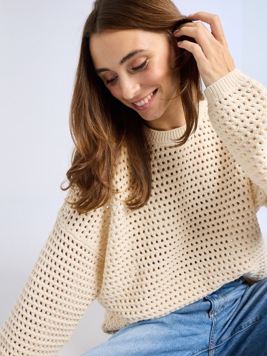 Kitty Pullover Ivory