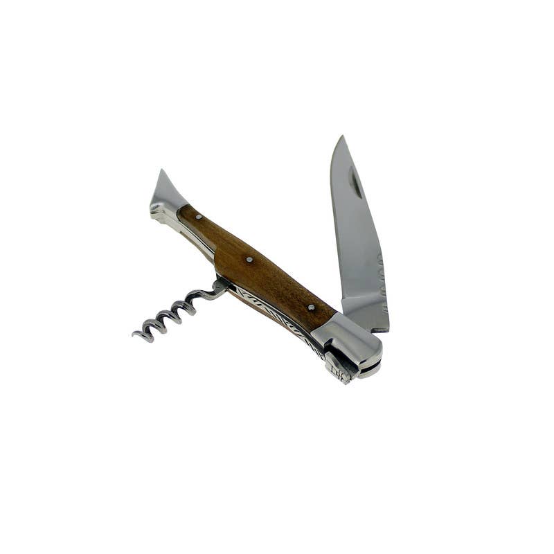 Laguiole Connoisseur Pocket Knife with Cork Screw