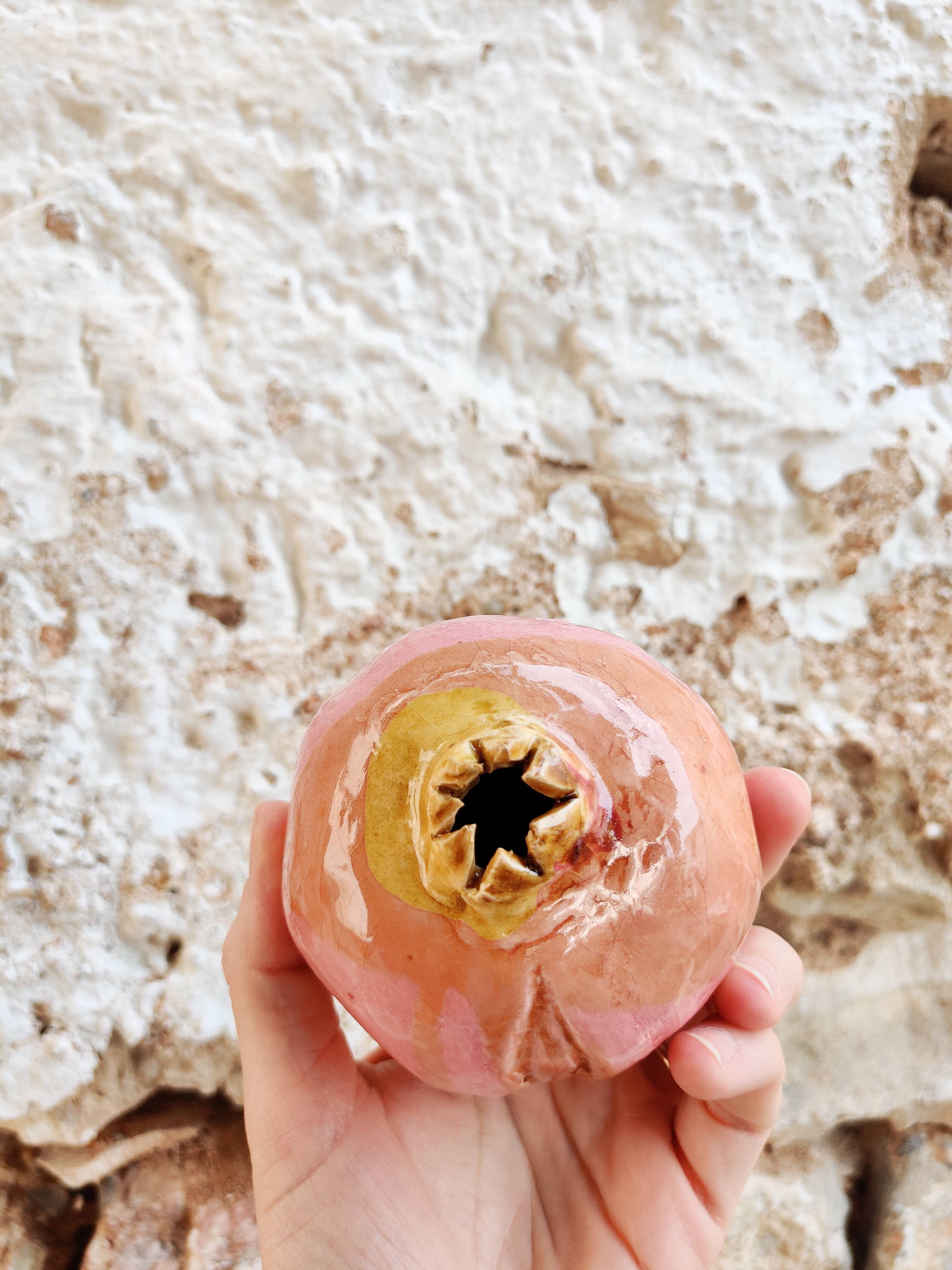 Ceramic pomegranate