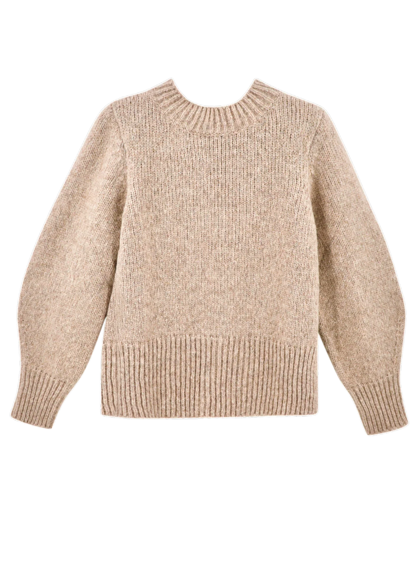 ASPEN PULLOVER SWEATER IN OATMEAL