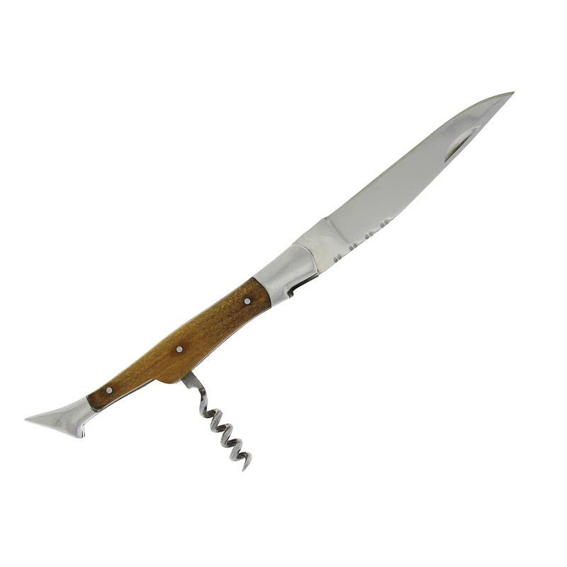 Laguiole Connoisseur Pocket Knife with Cork Screw