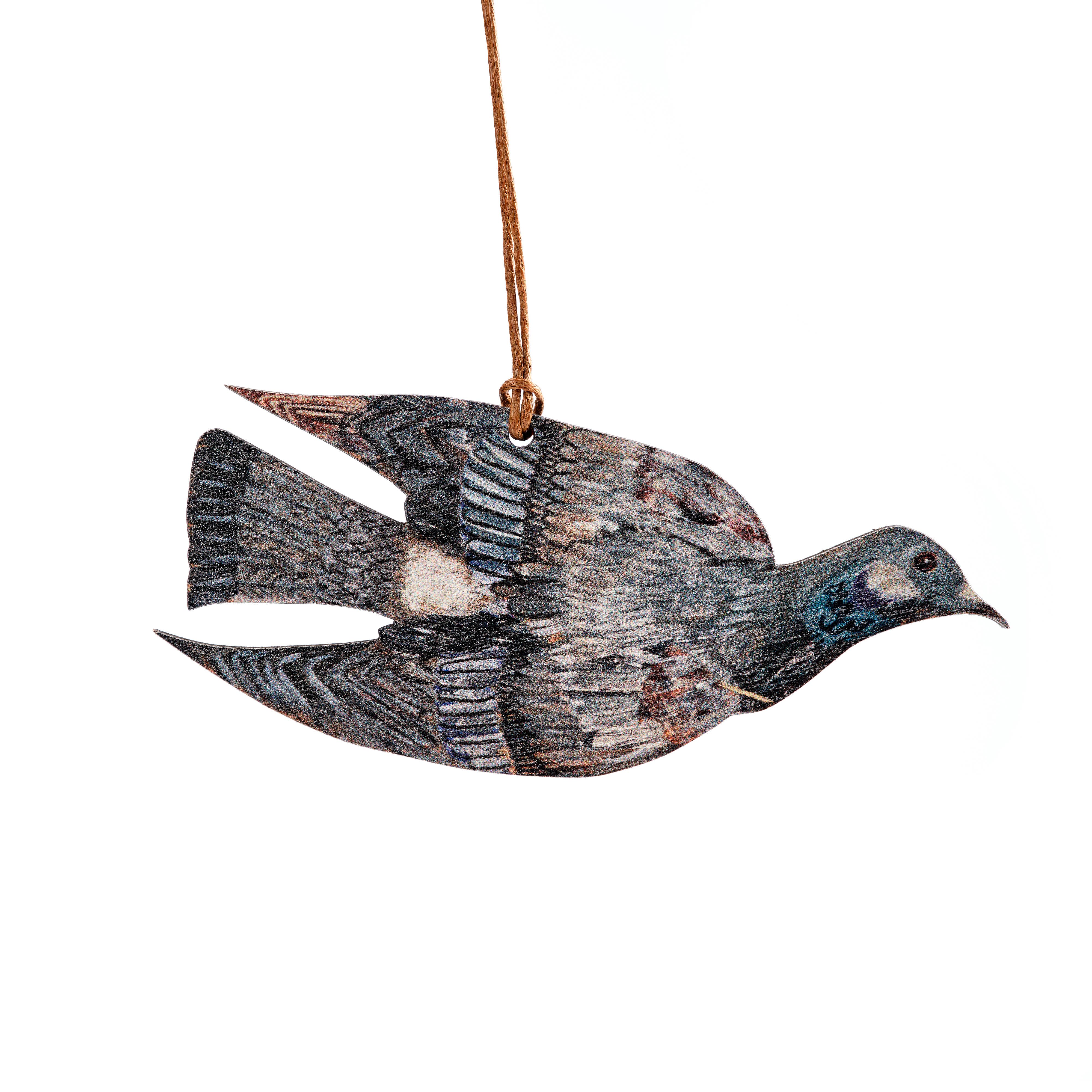 FSC approved birch plywood dove decoration