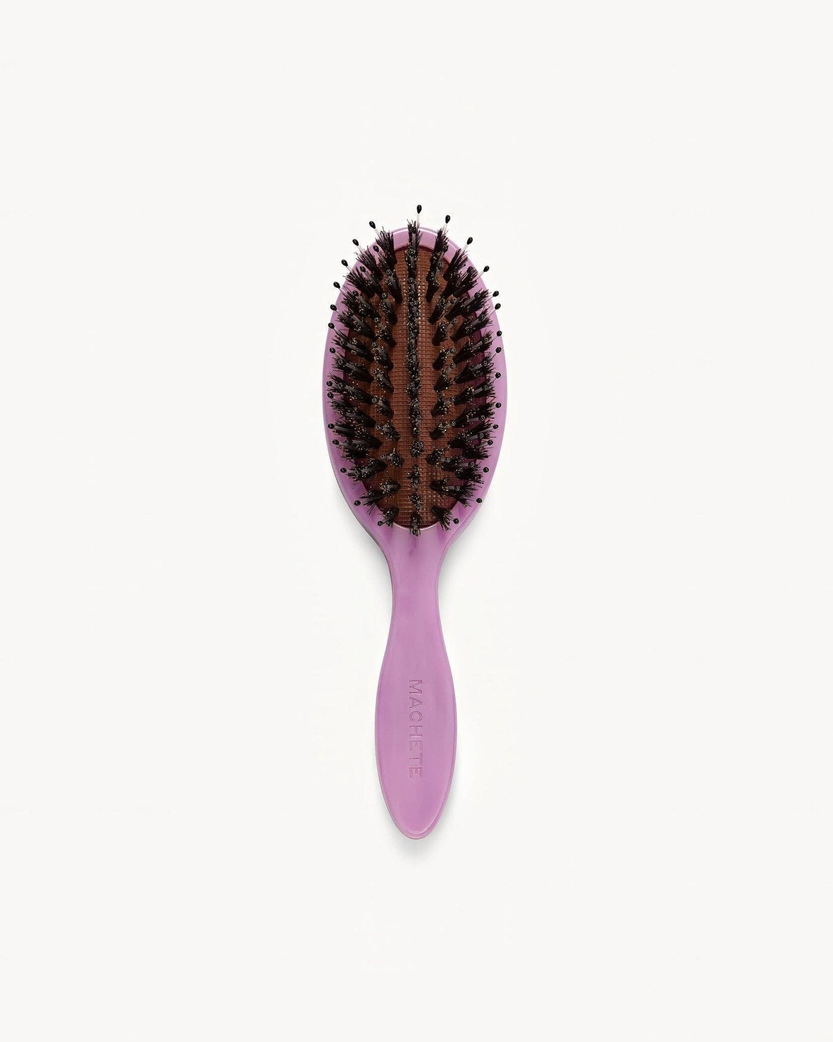 Petite Travel Hair Brush in Orchid