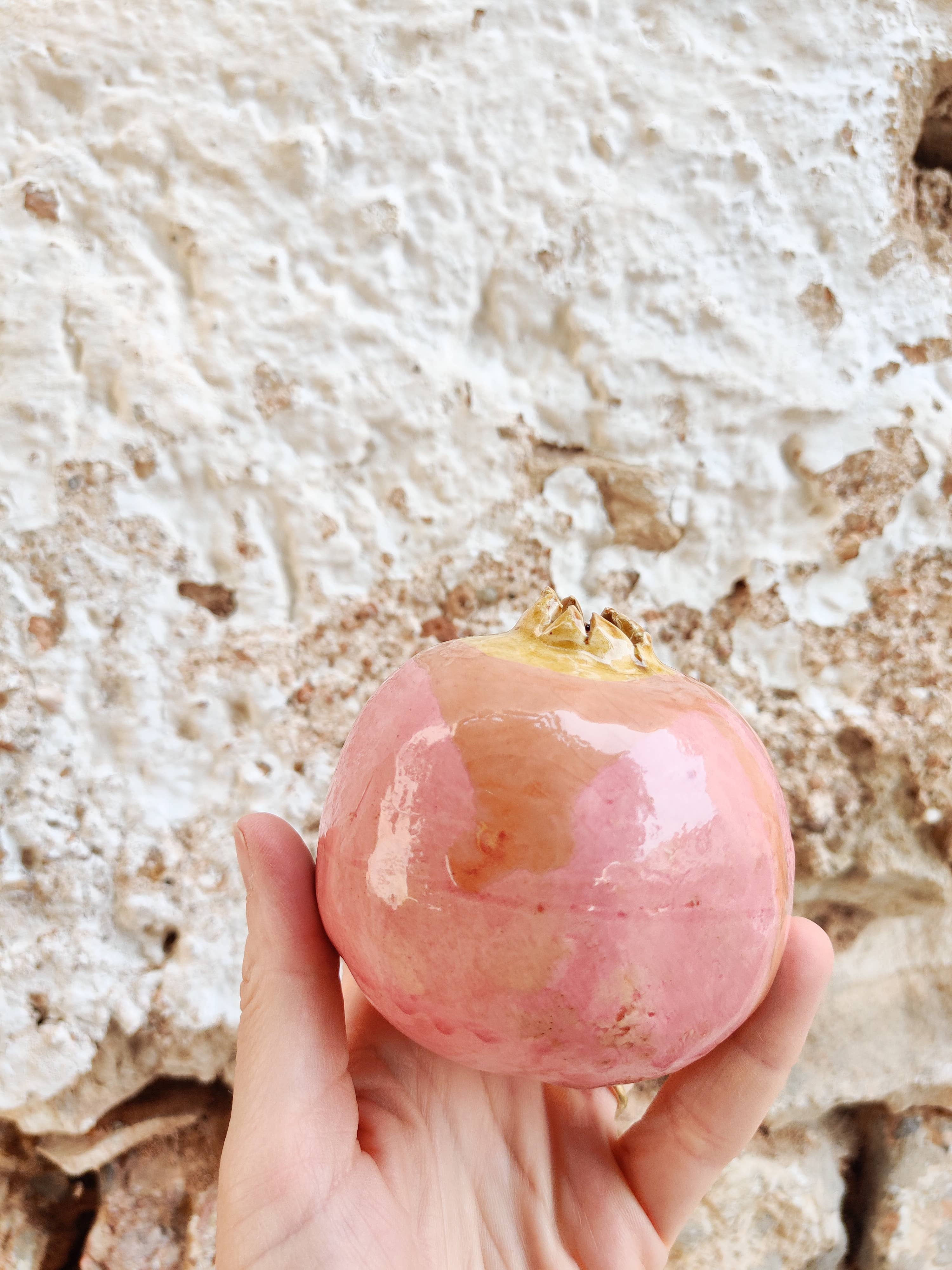 Ceramic pomegranate