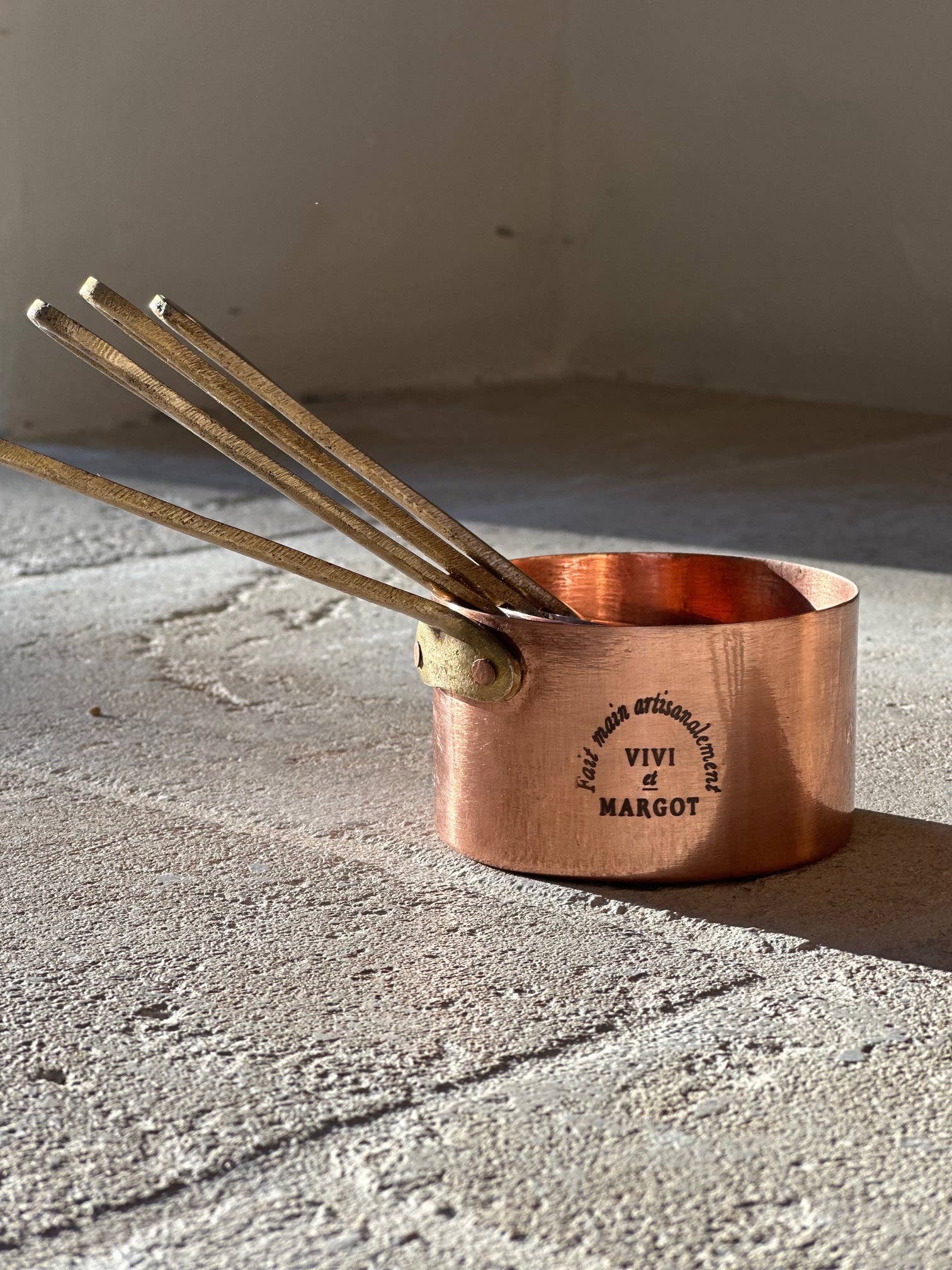 Artisan Copper Measuring Cups Set (of 4)