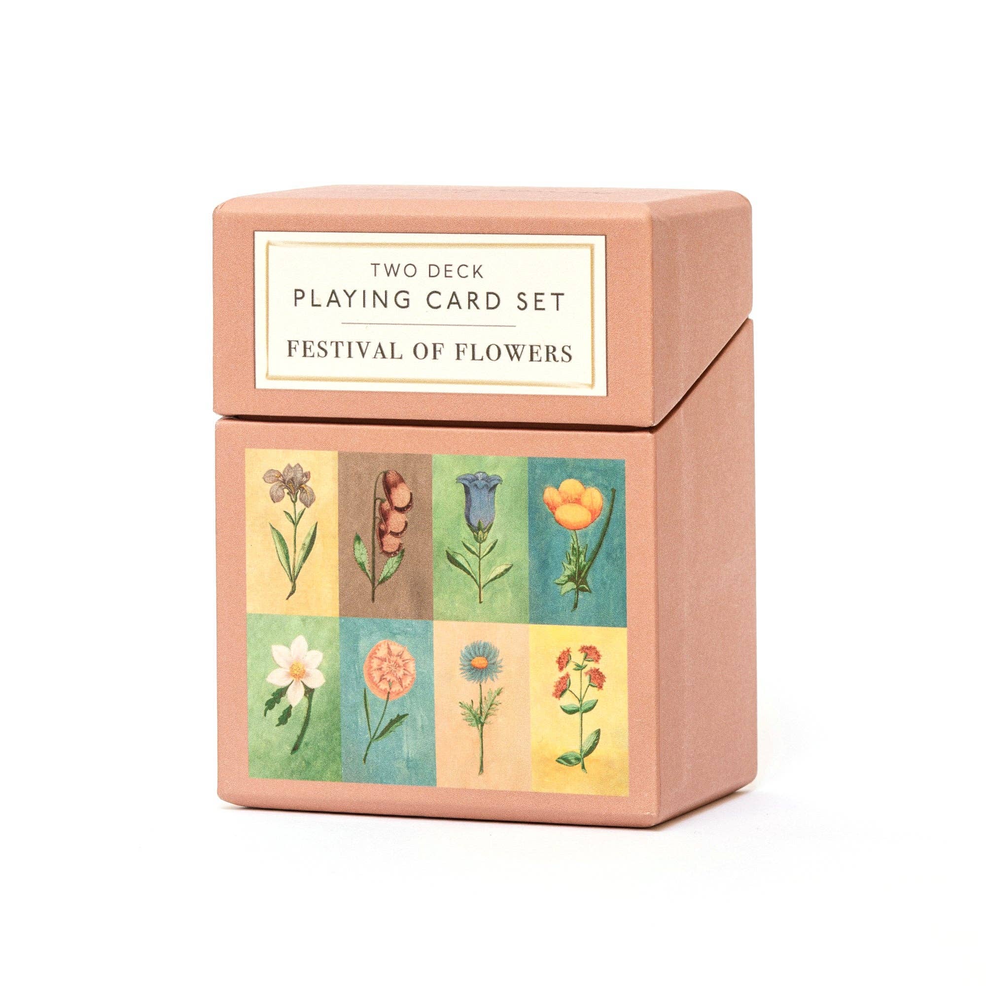 Festival of Flowers Playing Card Set