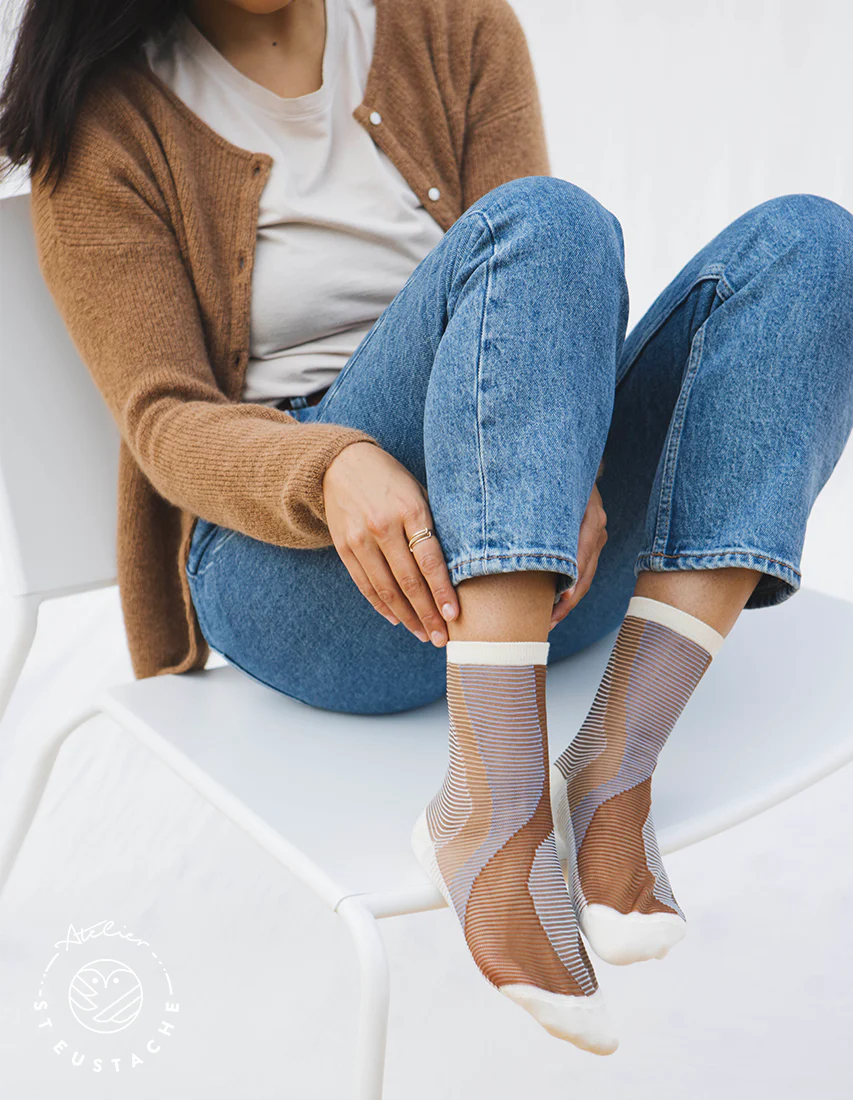 ANTELOPE CANYON BEIGE SOCKS