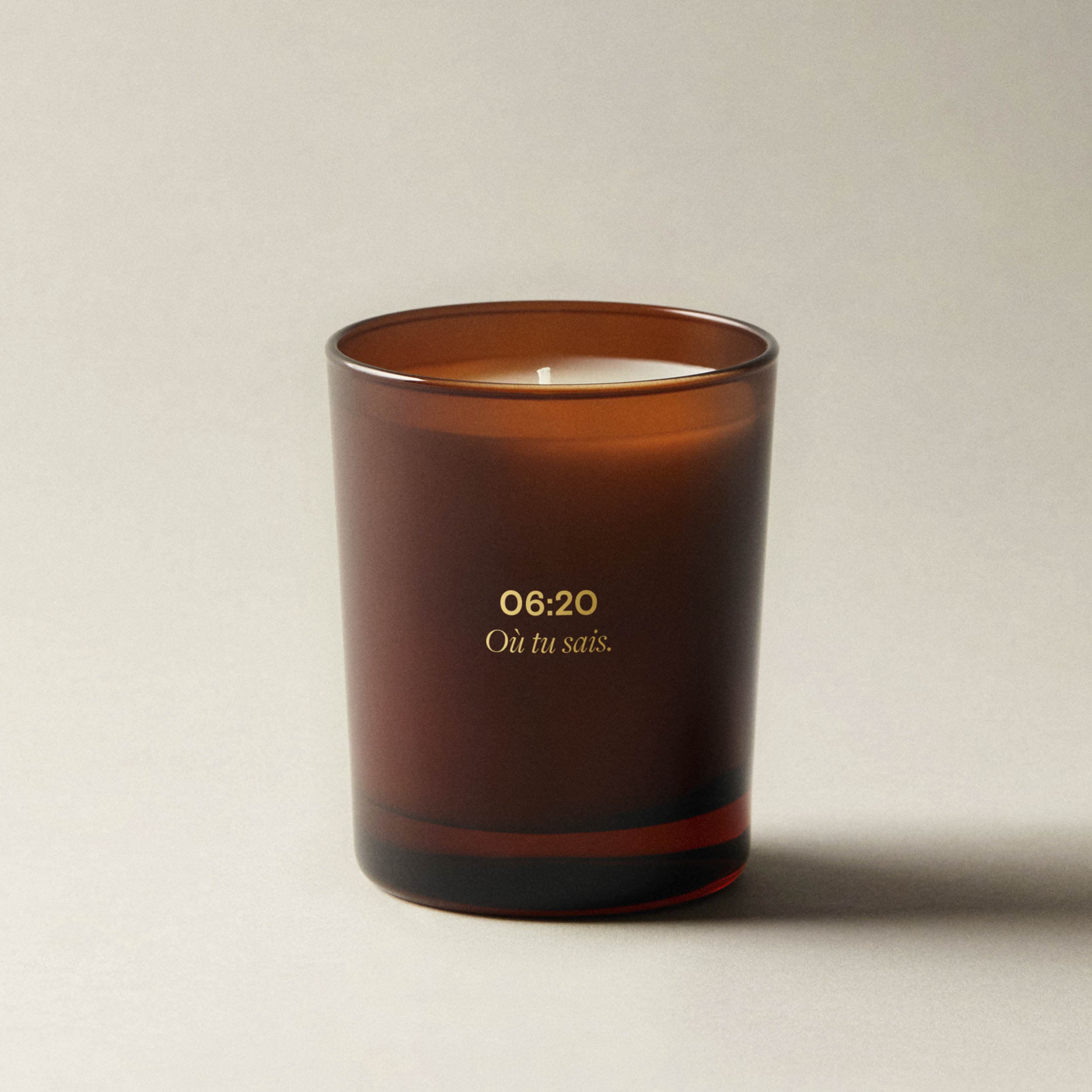 06:20 Où tu sais, 190g Candle