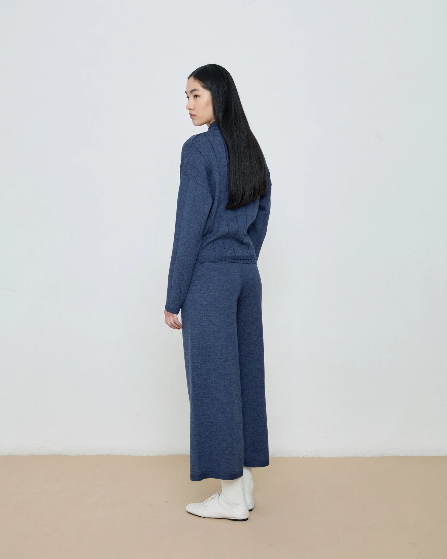Porter Blue Melange Pants