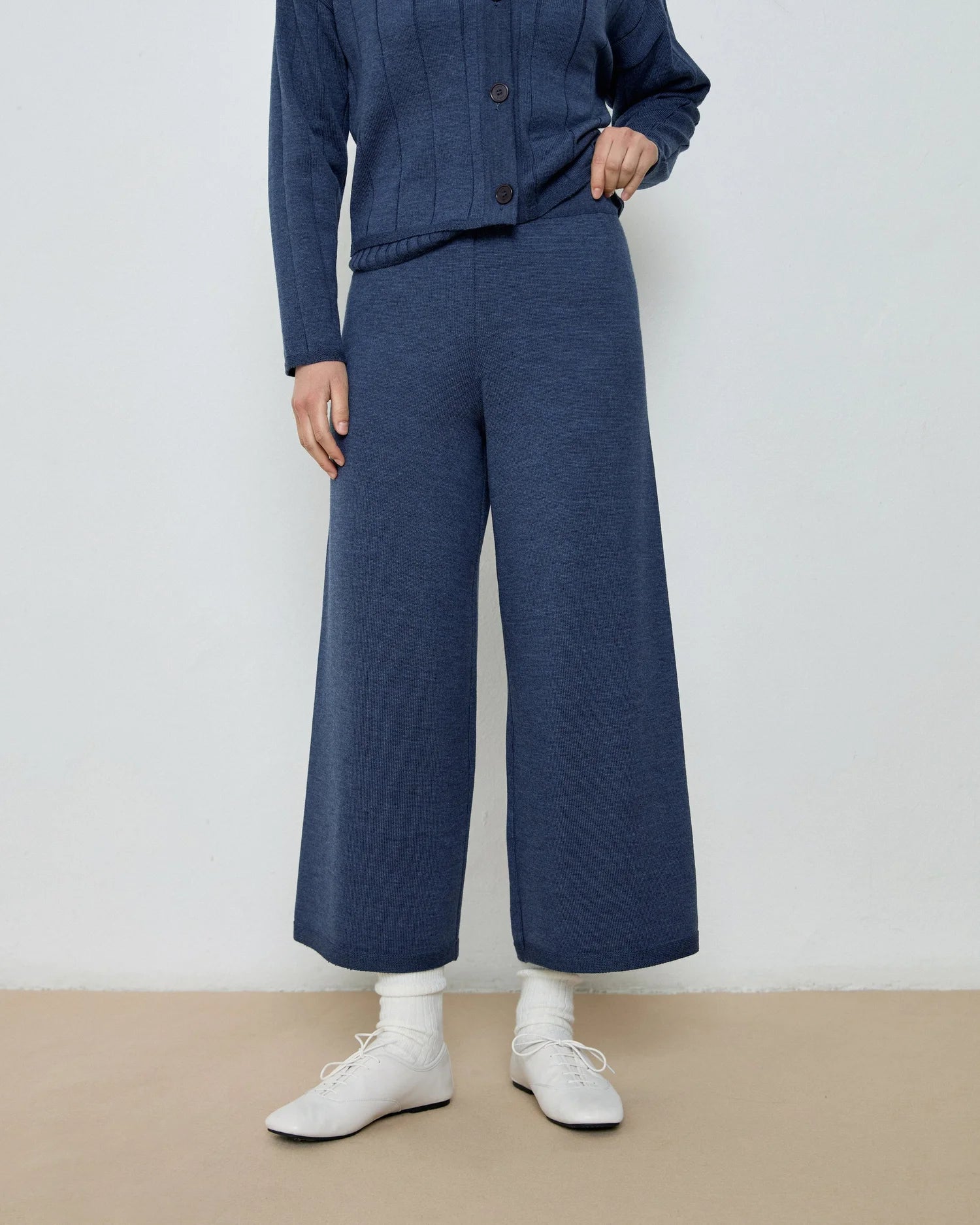Porter Blue Melange Pants