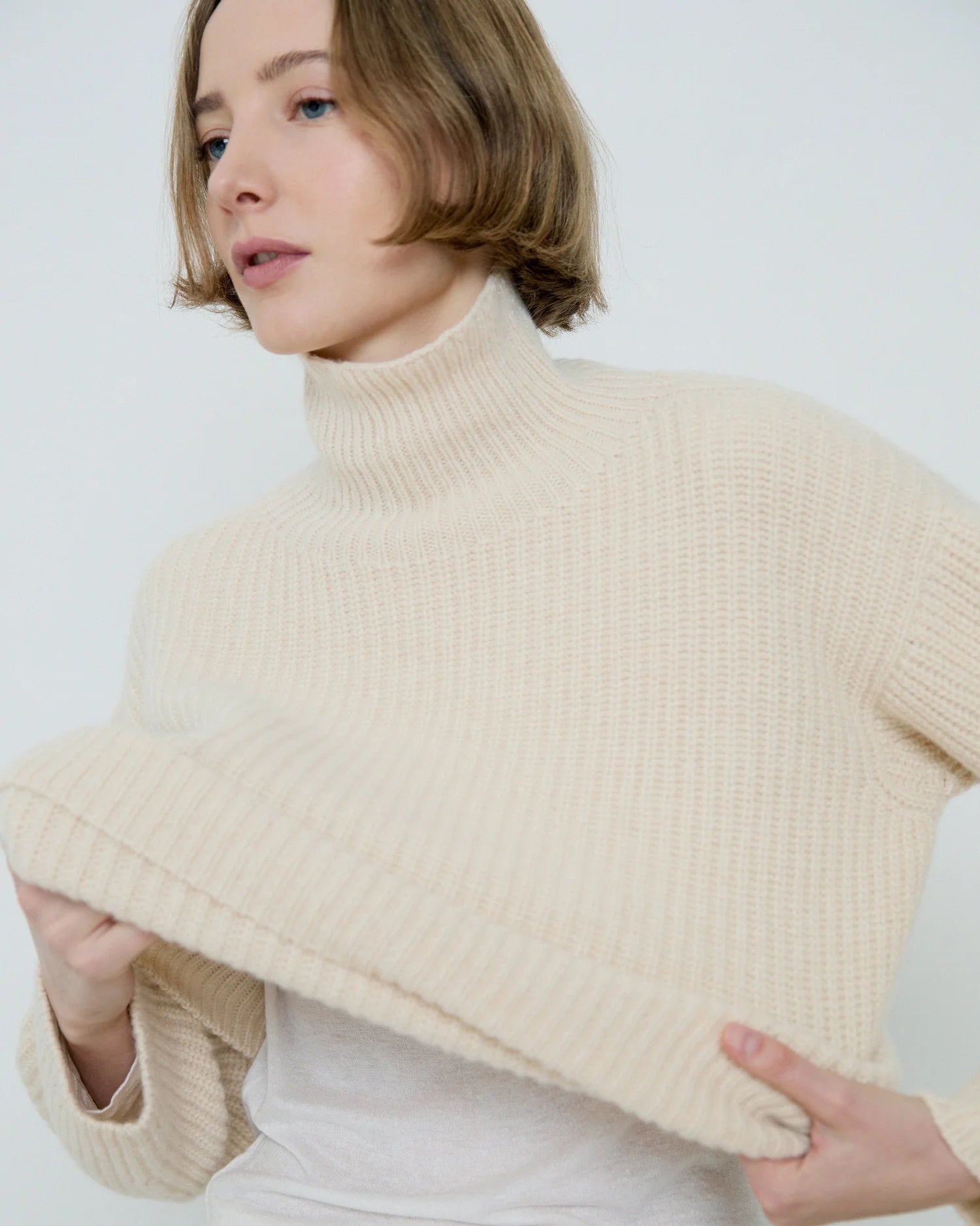 Derris Ivory Sweater
