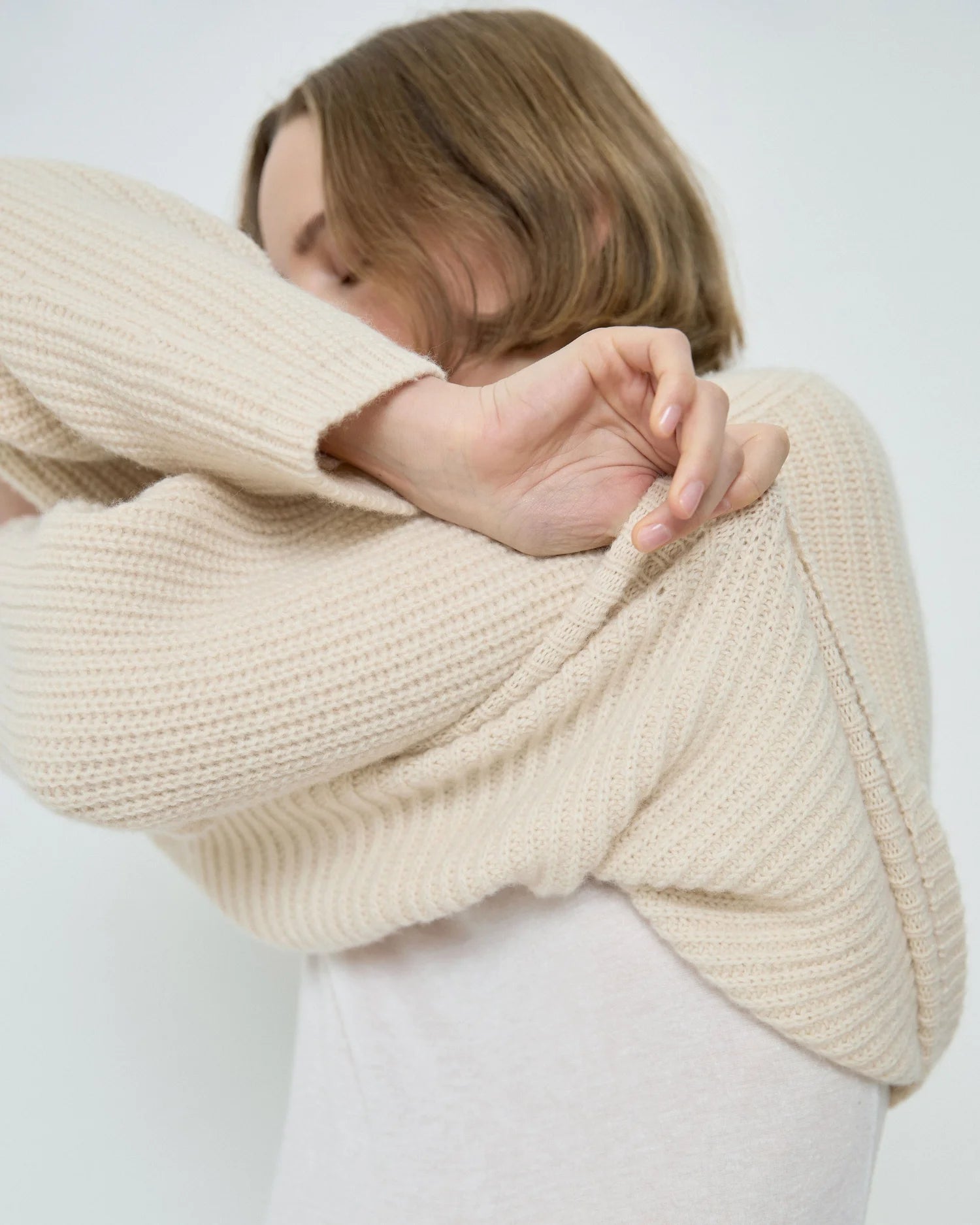 Derris Ivory Sweater