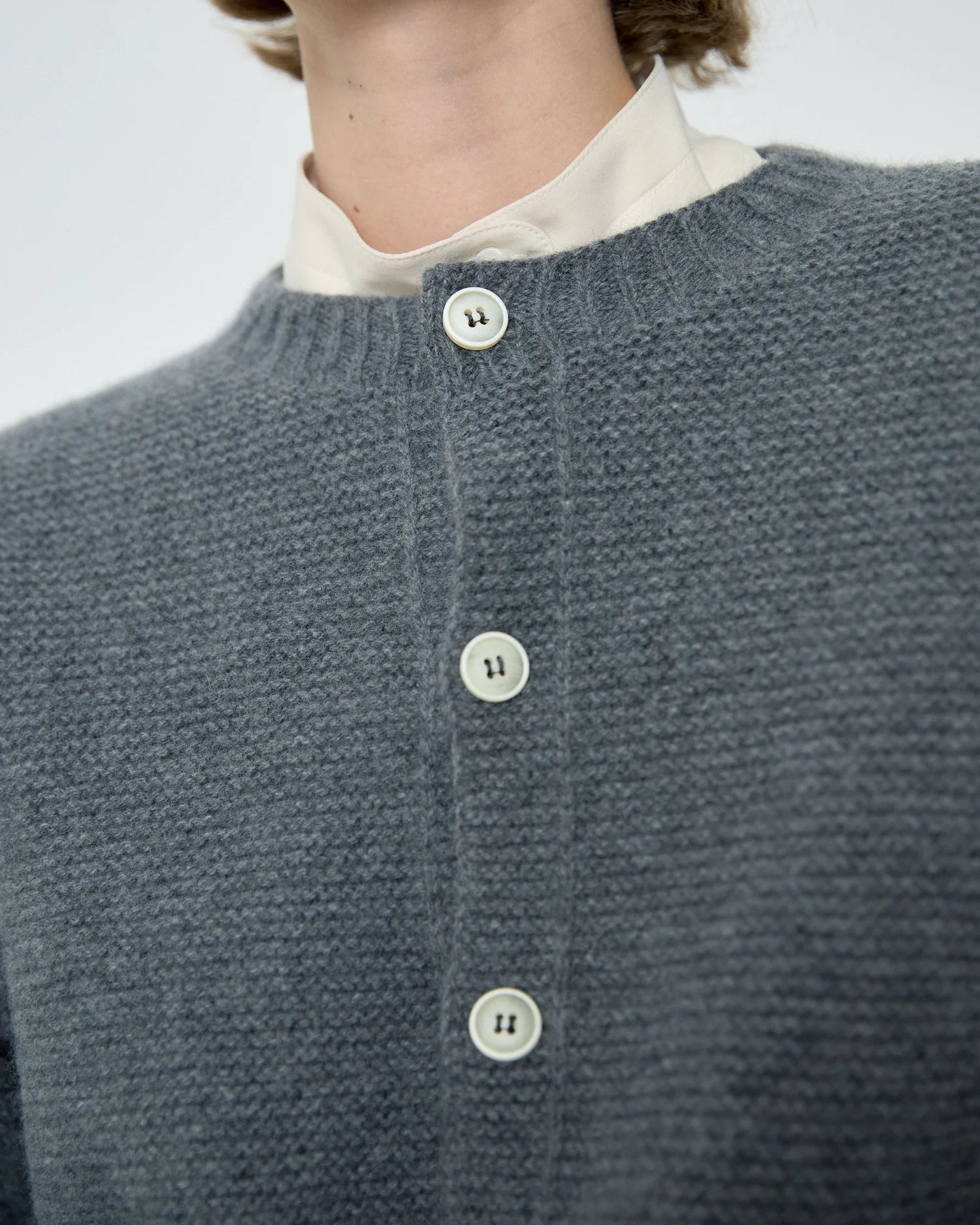 Mila Grey Cardigan