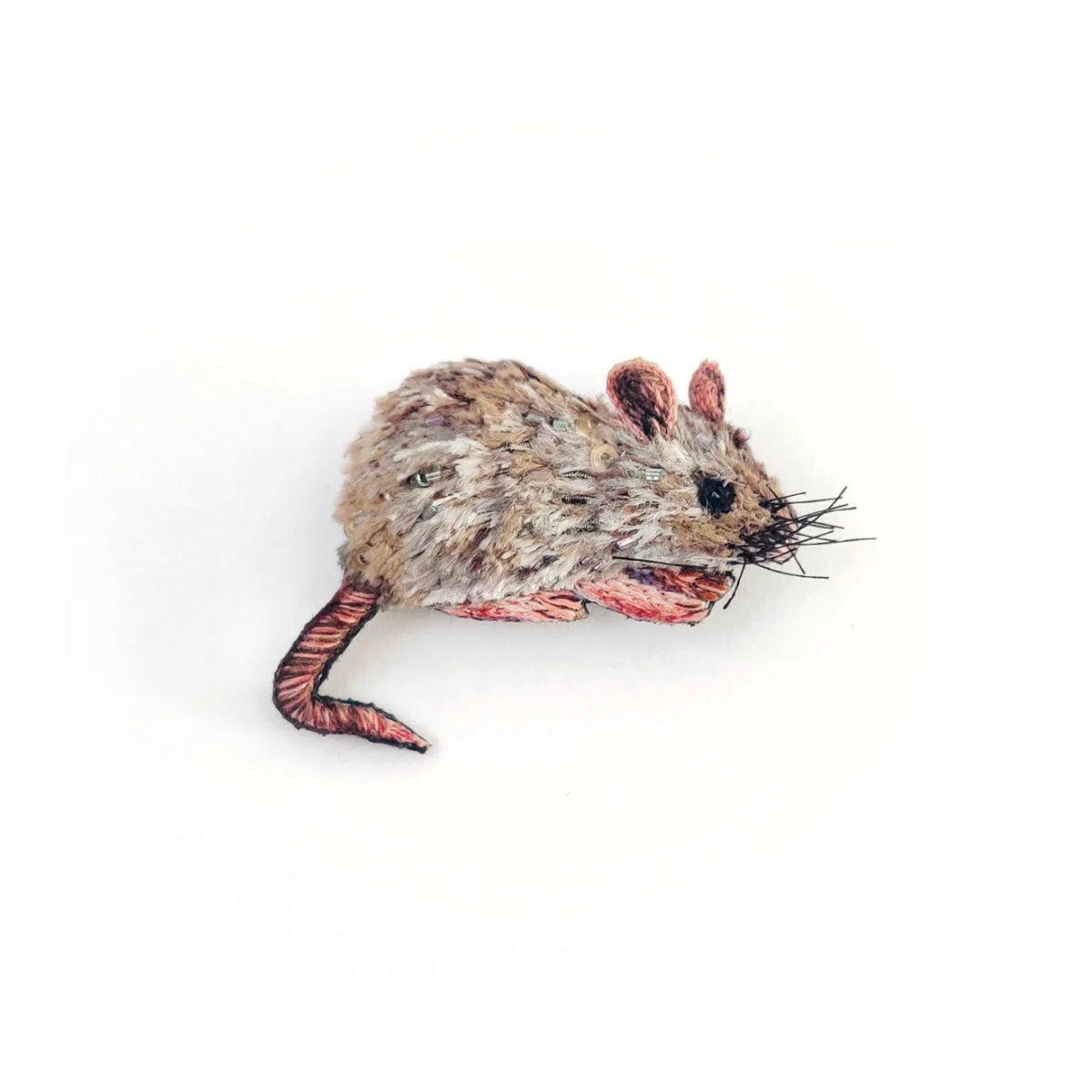 House Mouse Brooch Pin