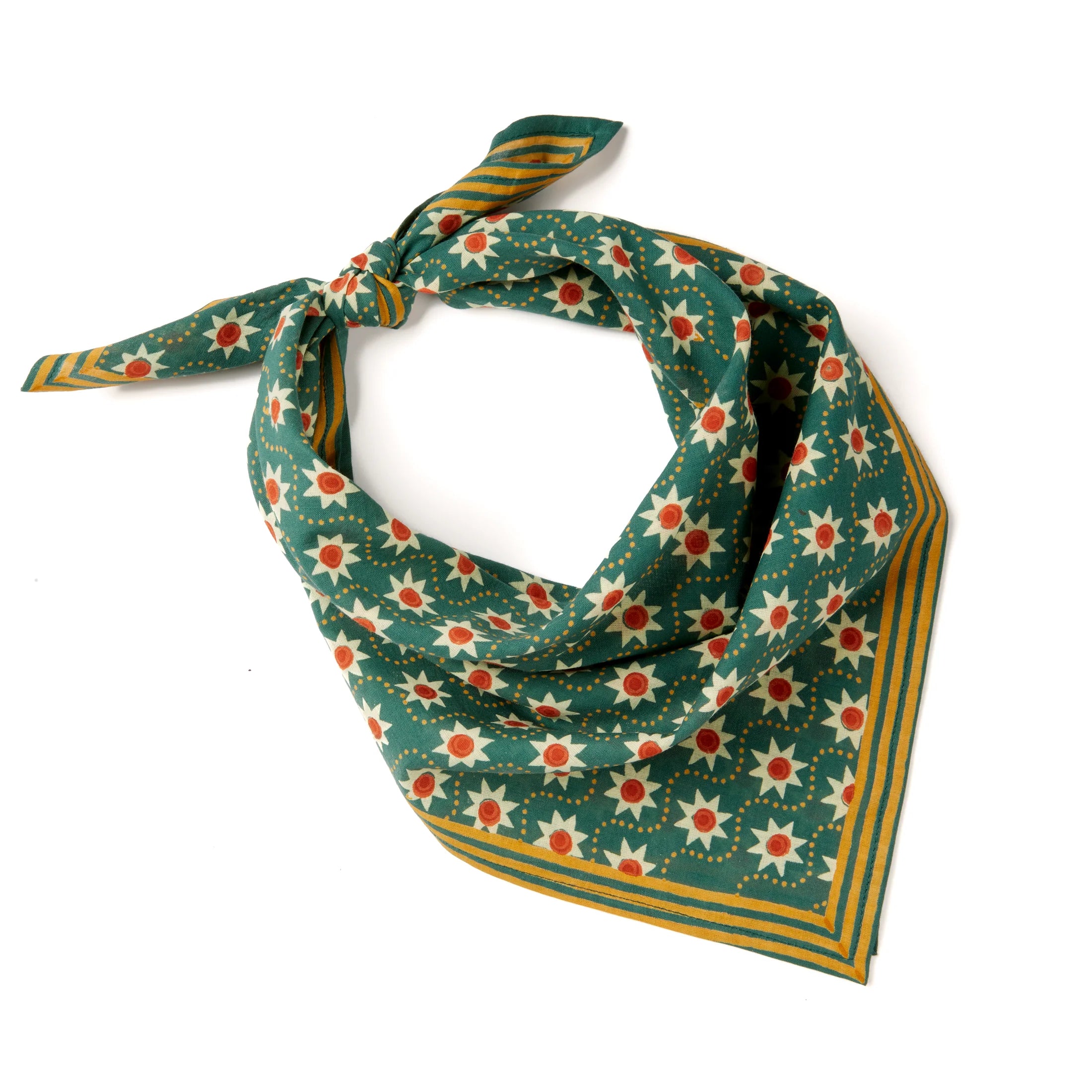 Lucky Star Bandana | Pine