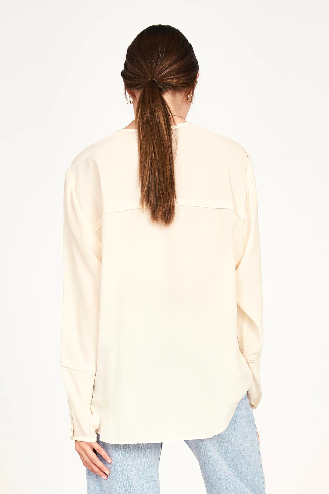 DAKOTA BLOUSE IN IVORY