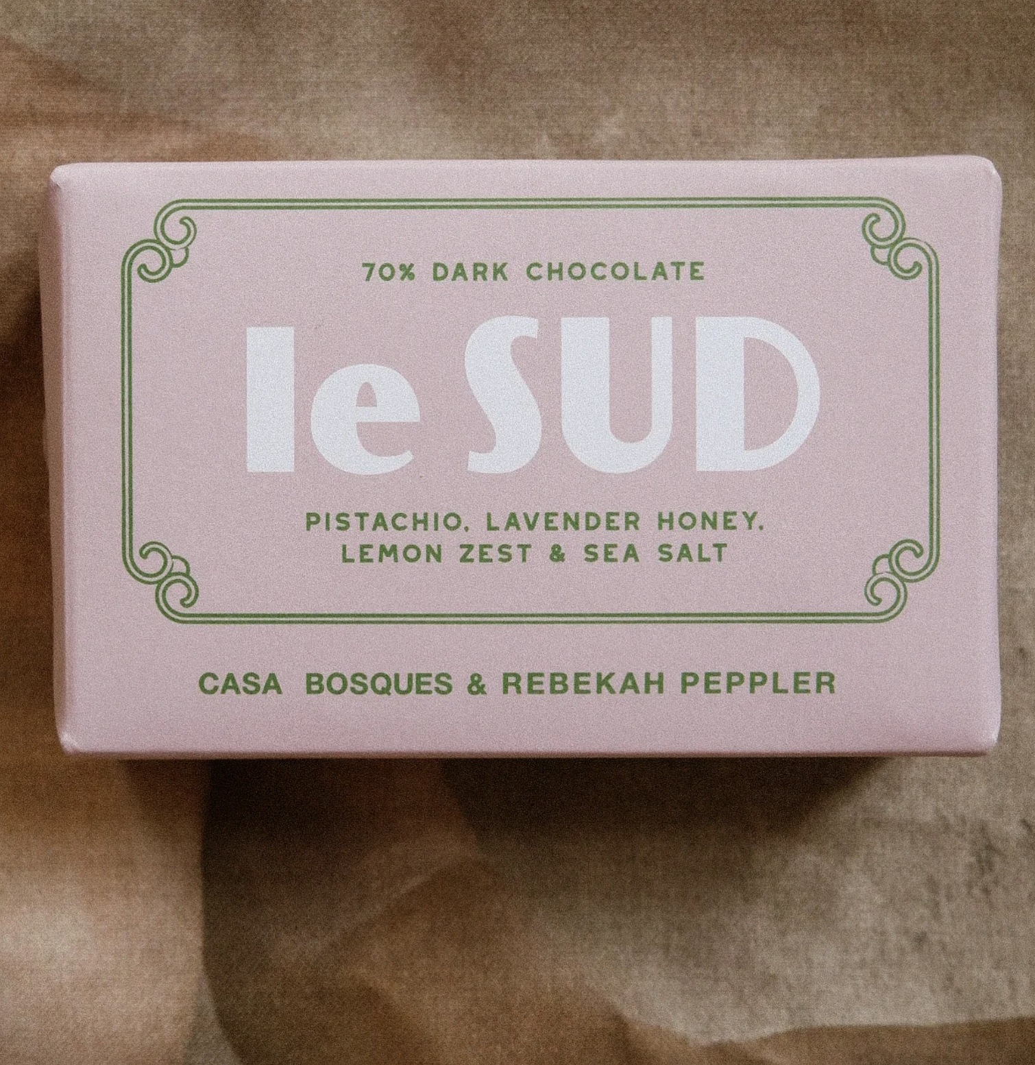 SAVON DE MARSEILLE - "Le SUD," PISTACHIO, LAVENDER HONEY, AND LEMON ZEST