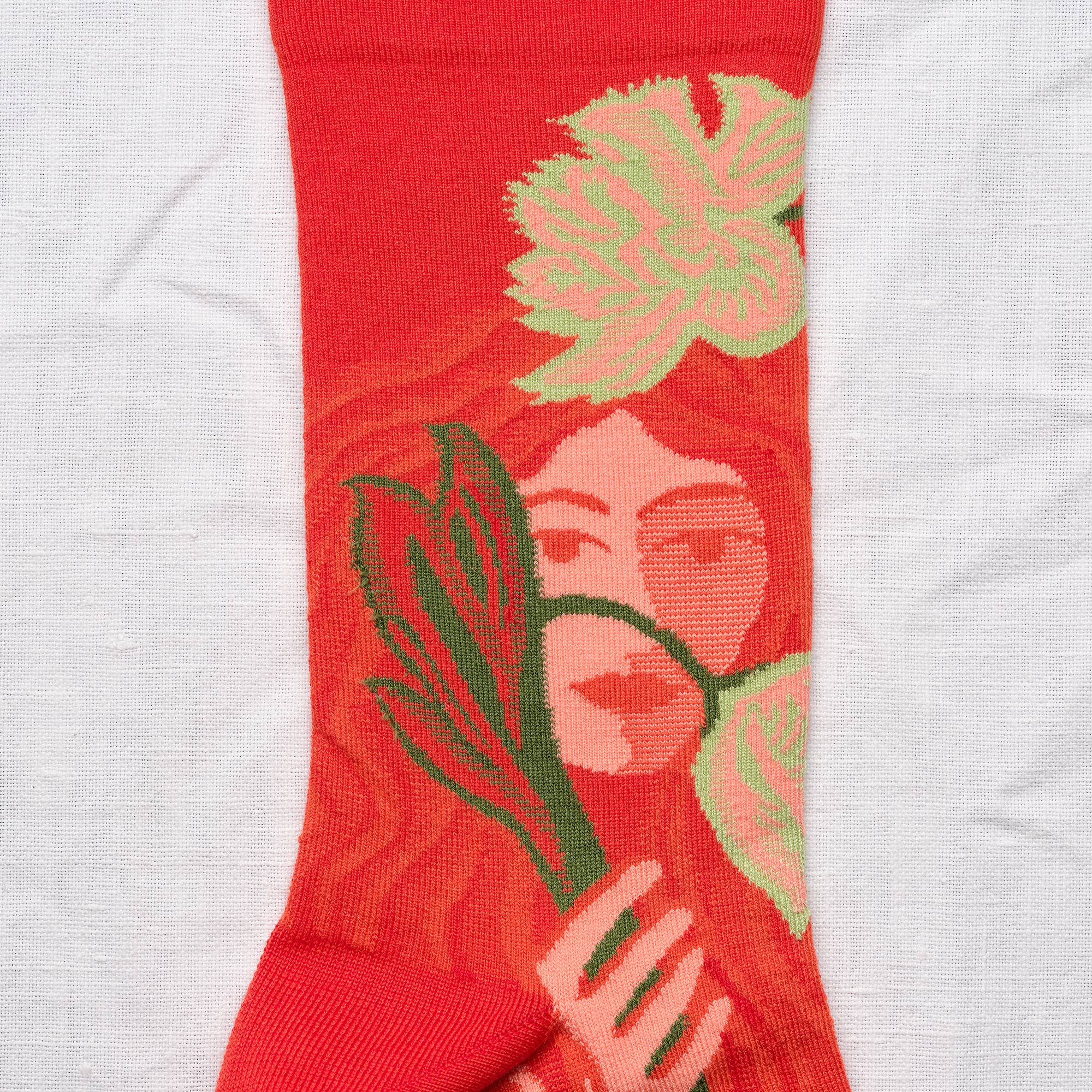 Red Faces Sock