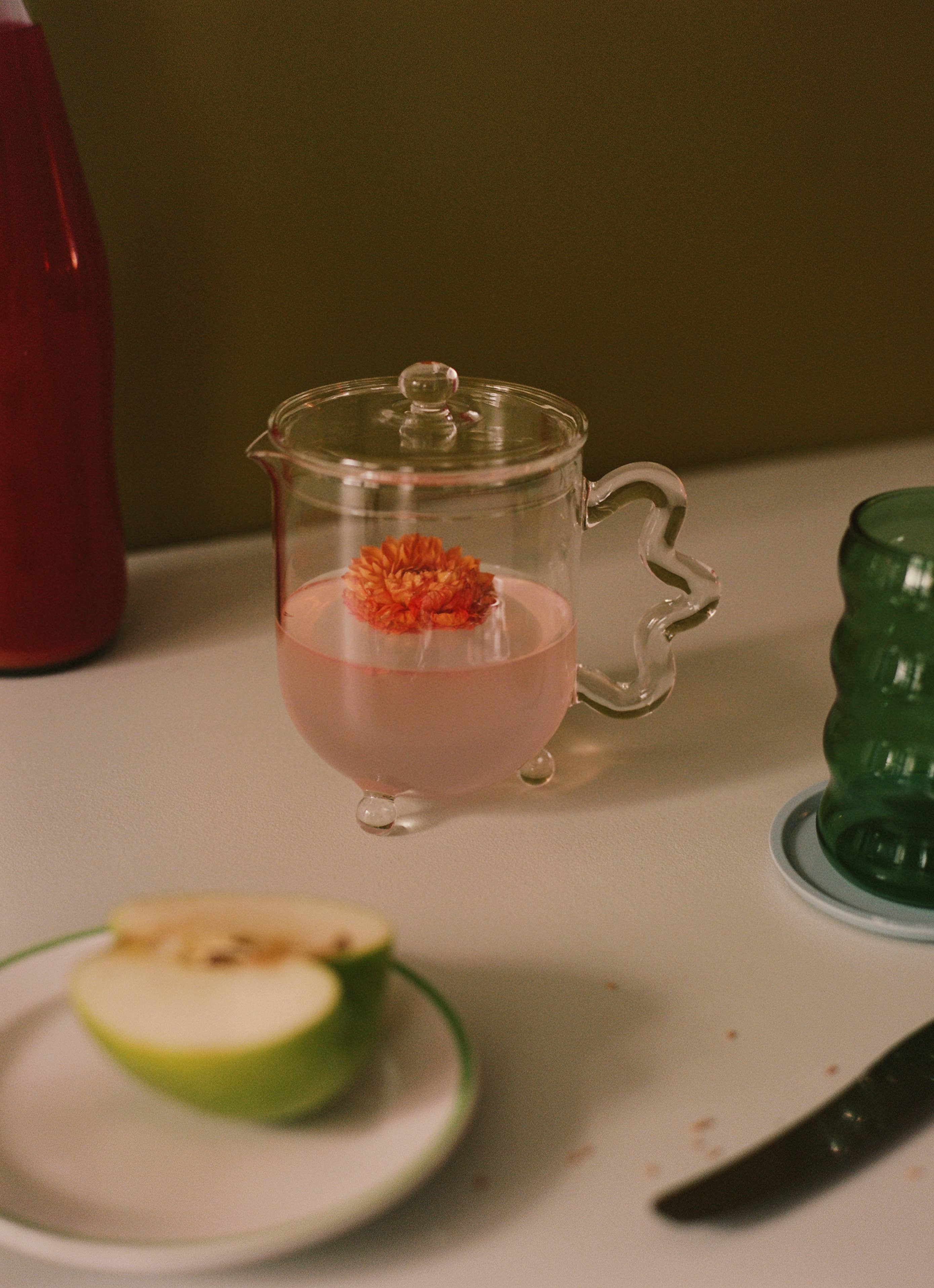 Bloom Teapot, Clear