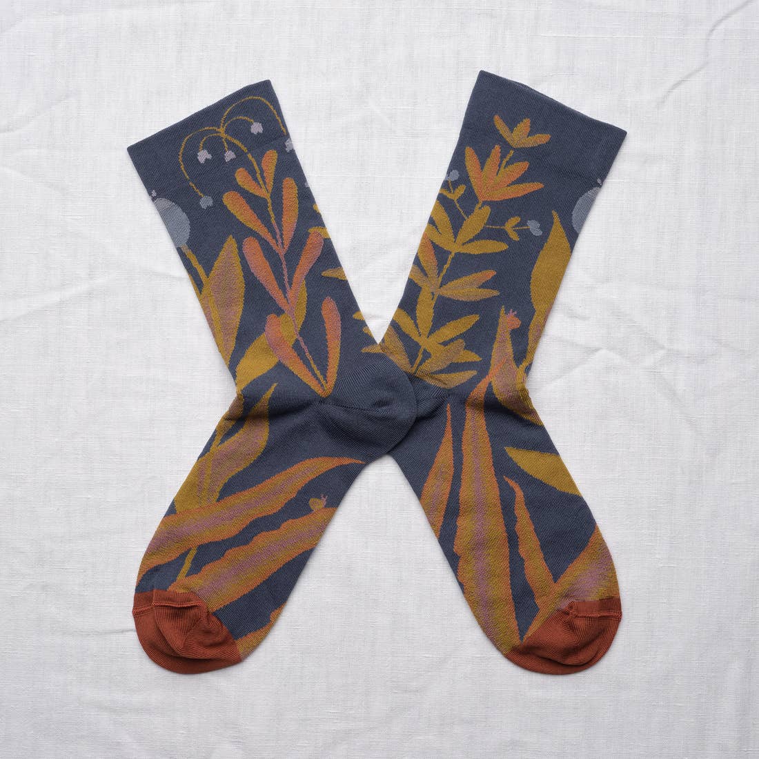 Denim Plant Sock
