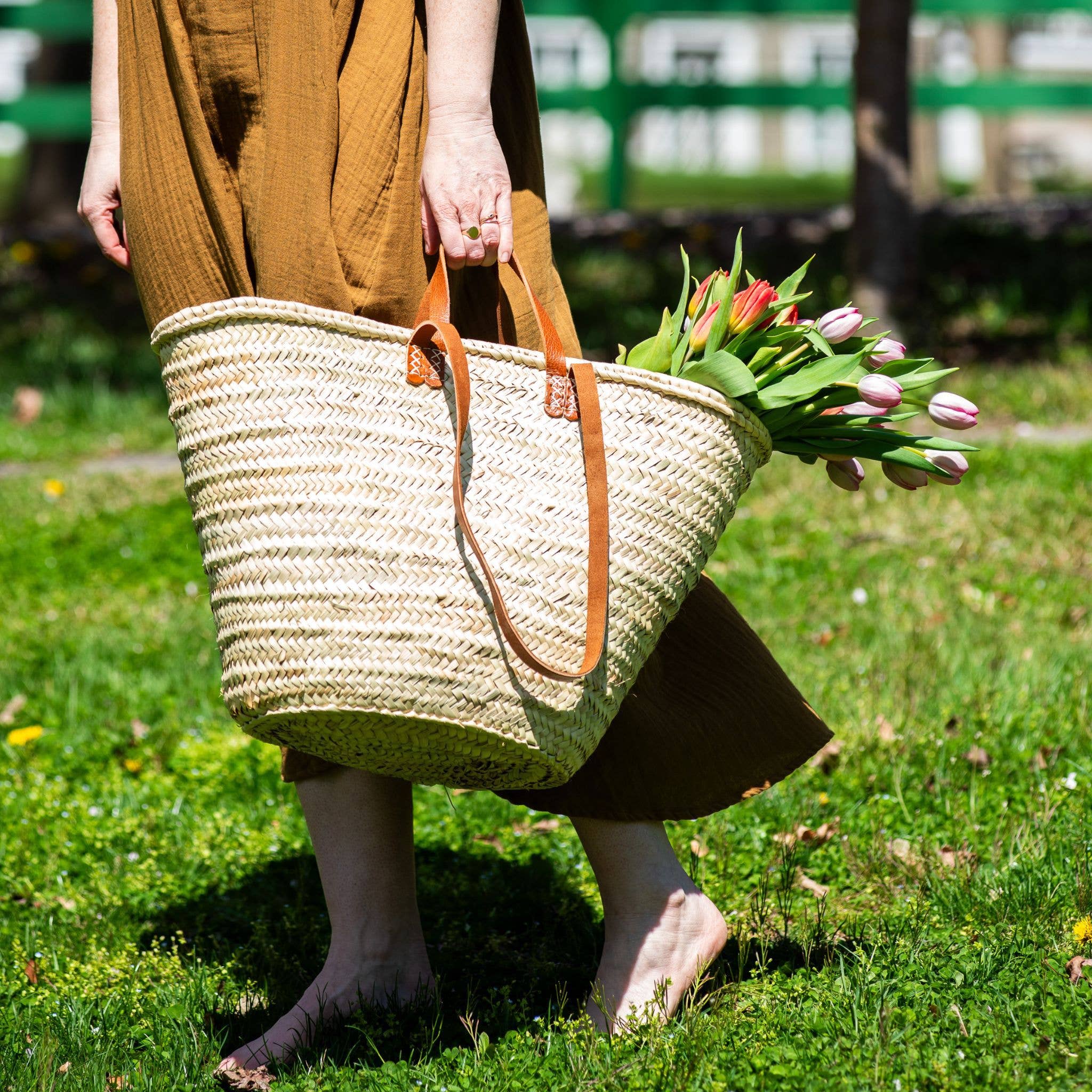 Parisian Market Tote Basket