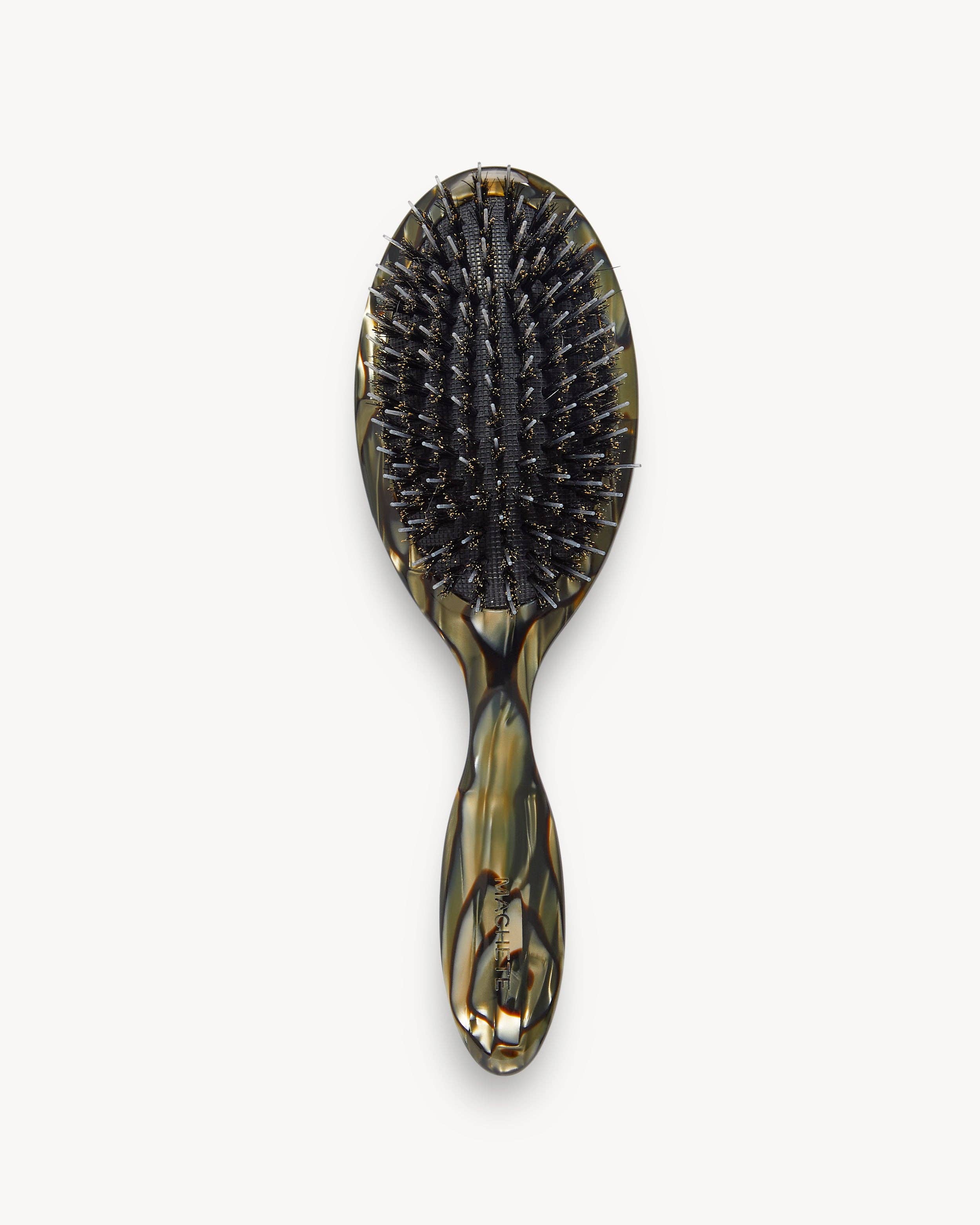 Ultralight Hair Brush in Midnight Horn