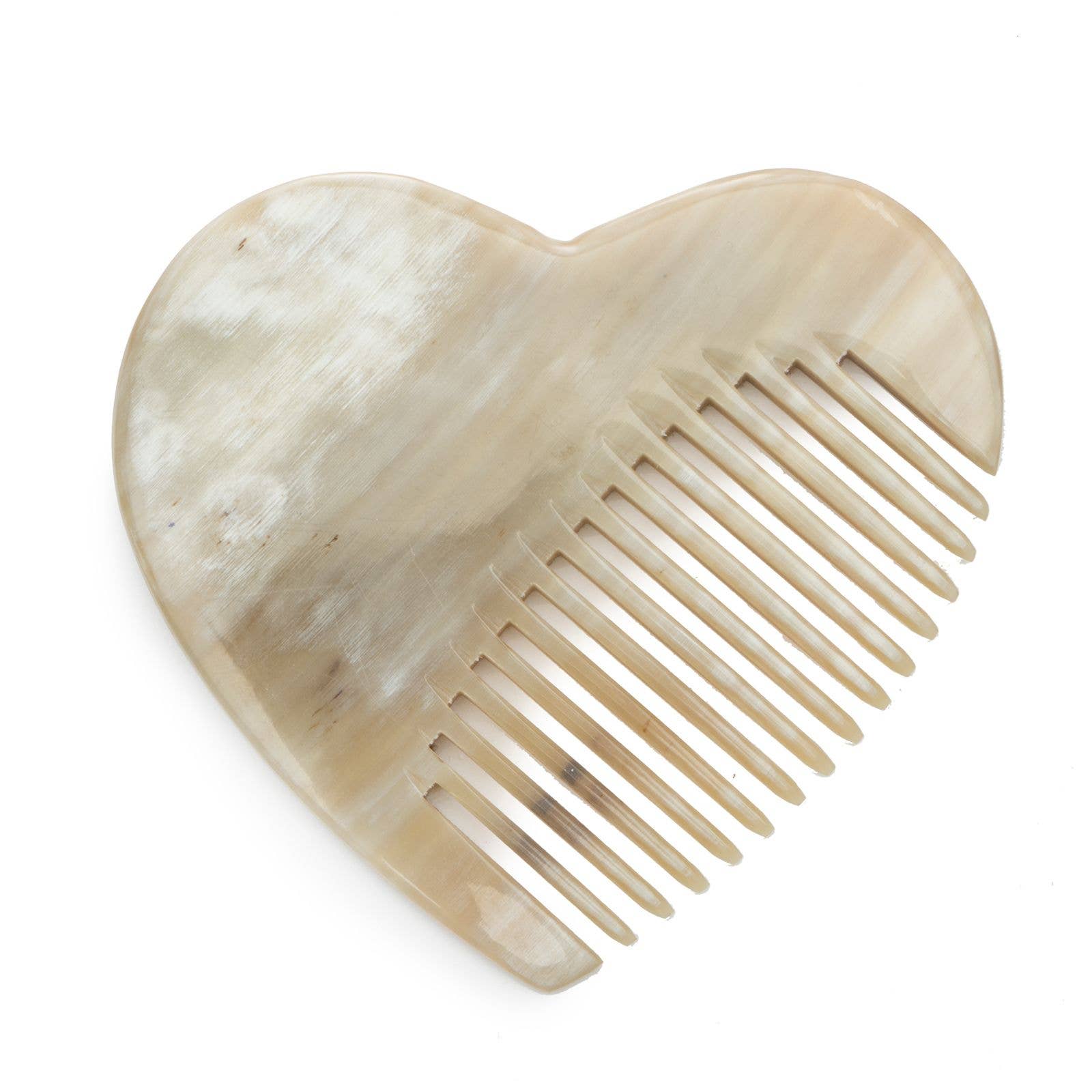 Heart Comb Natural 3.5"